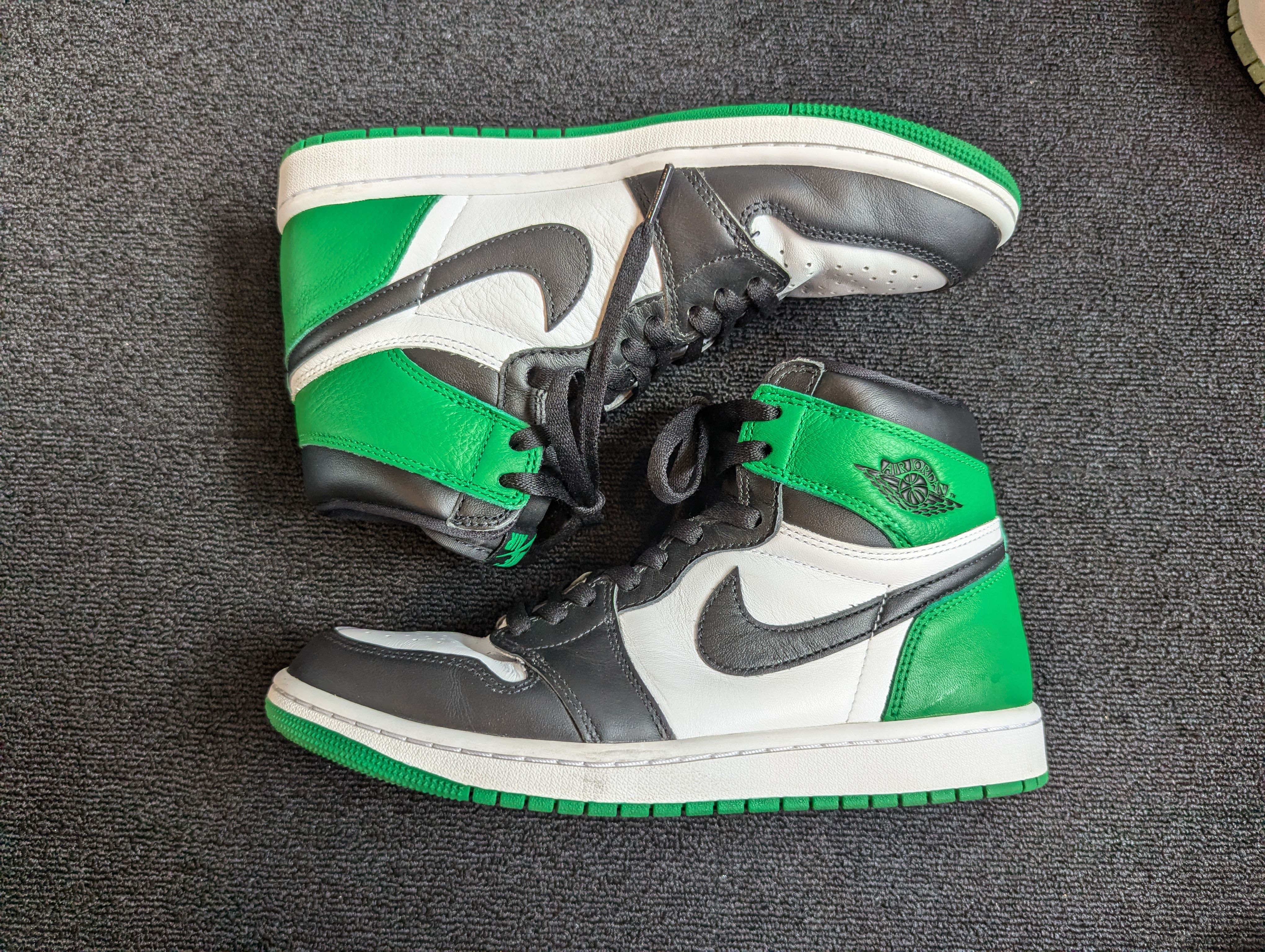 Nike Air Jordan 1 Retro High OG "Celtics/Black and Lucky Green" (2023)