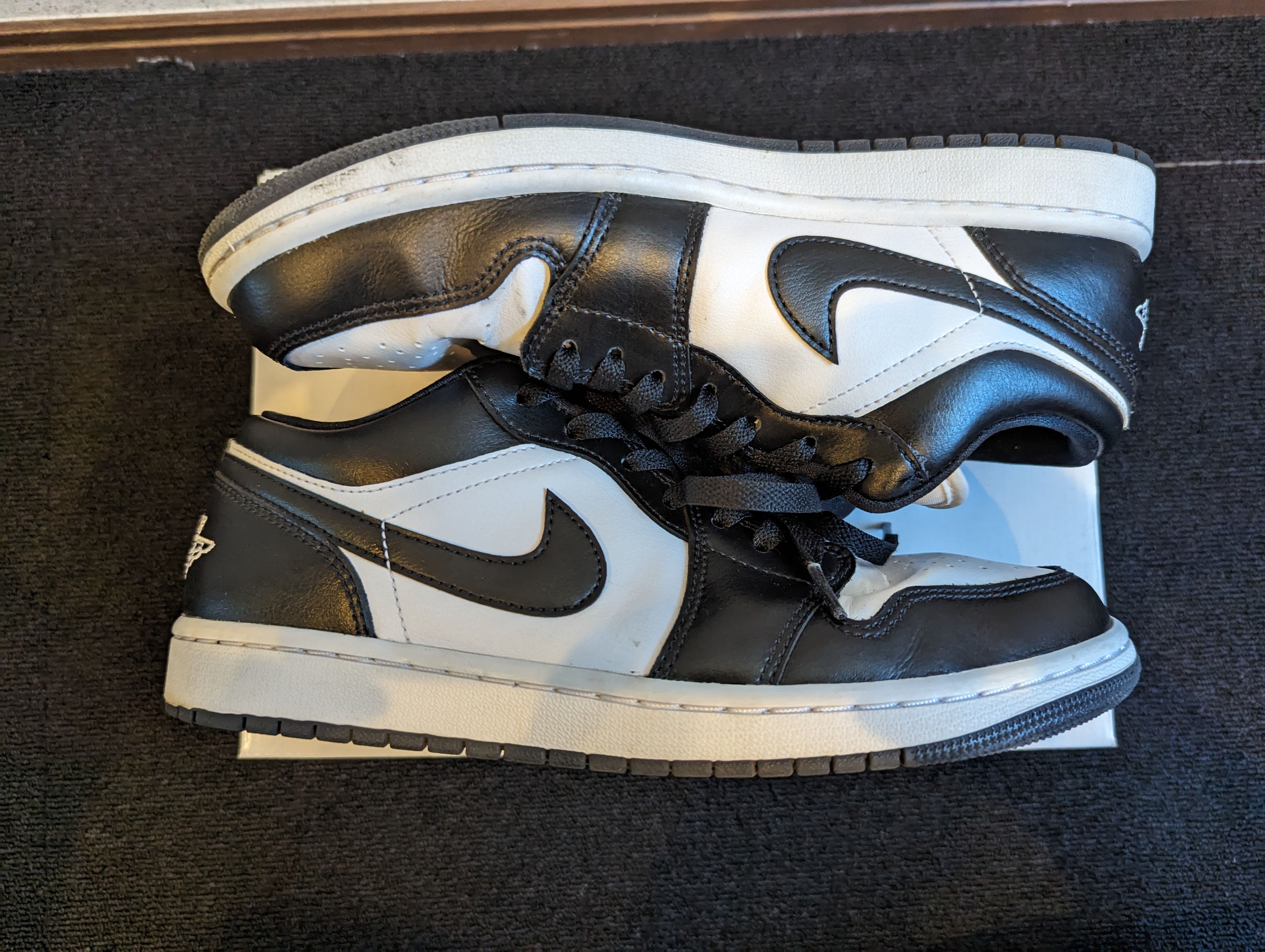 Nike Women's Air Jordan 1 Low "White/Black"