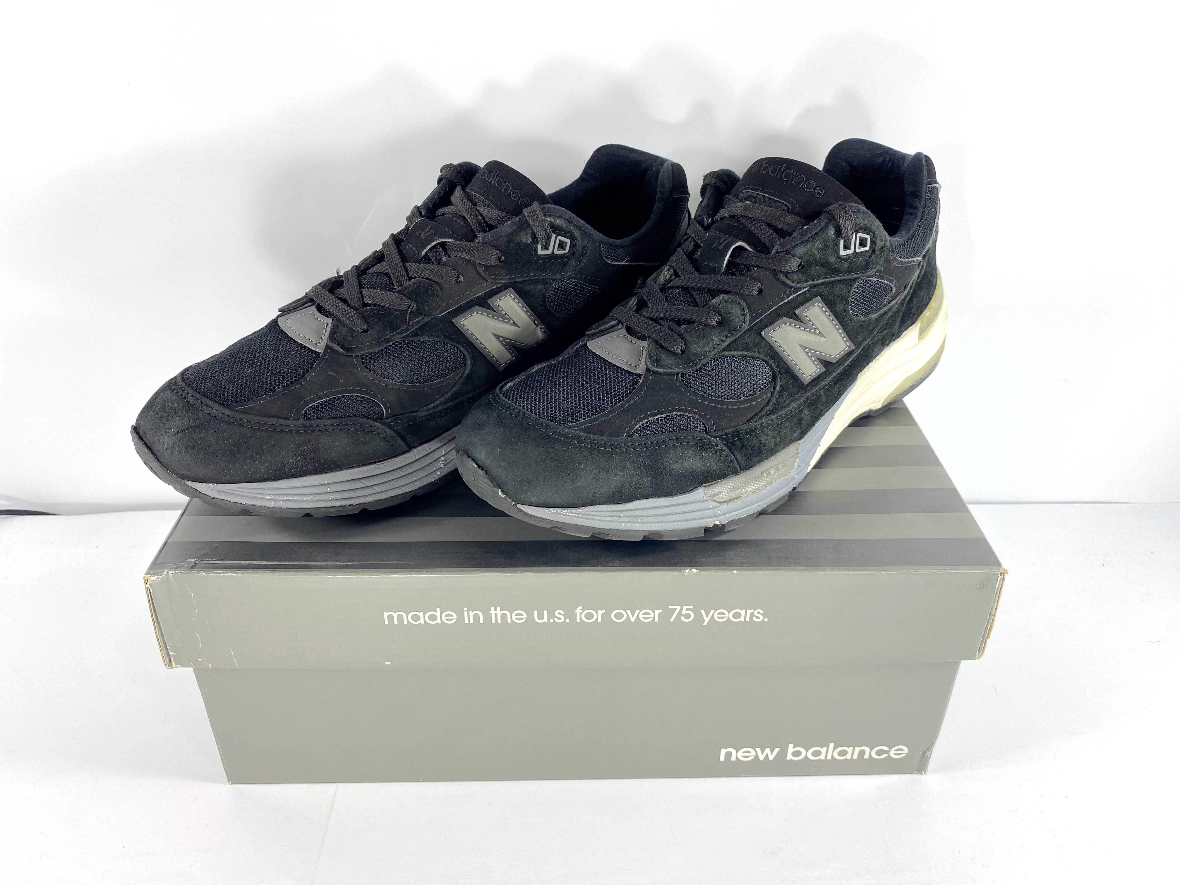 New Balance 992 Made in USA "Black"