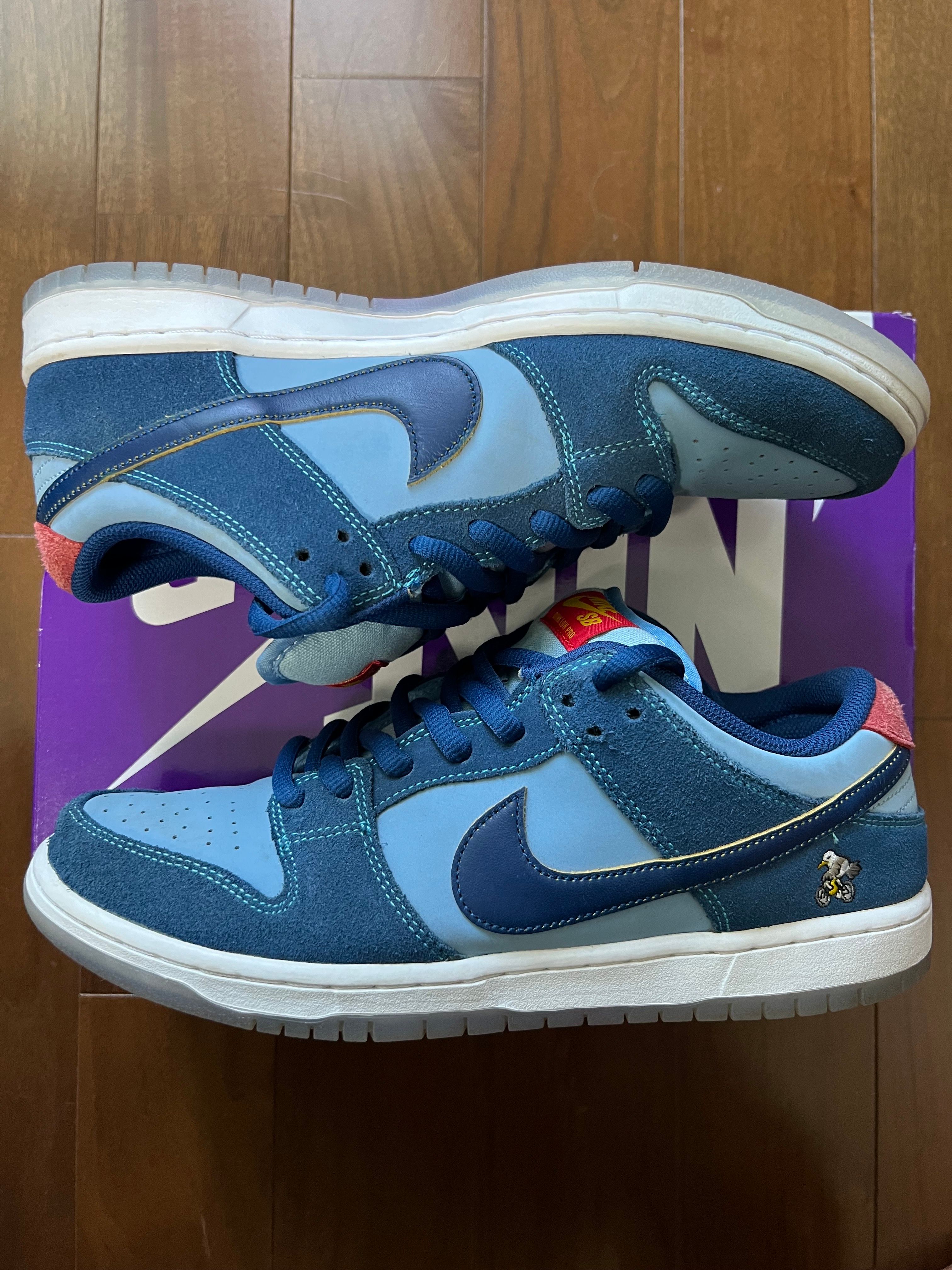 Why So Sad? × Nike SB Dunk Low "Coastal Blue/Speed Yellow-University Red"