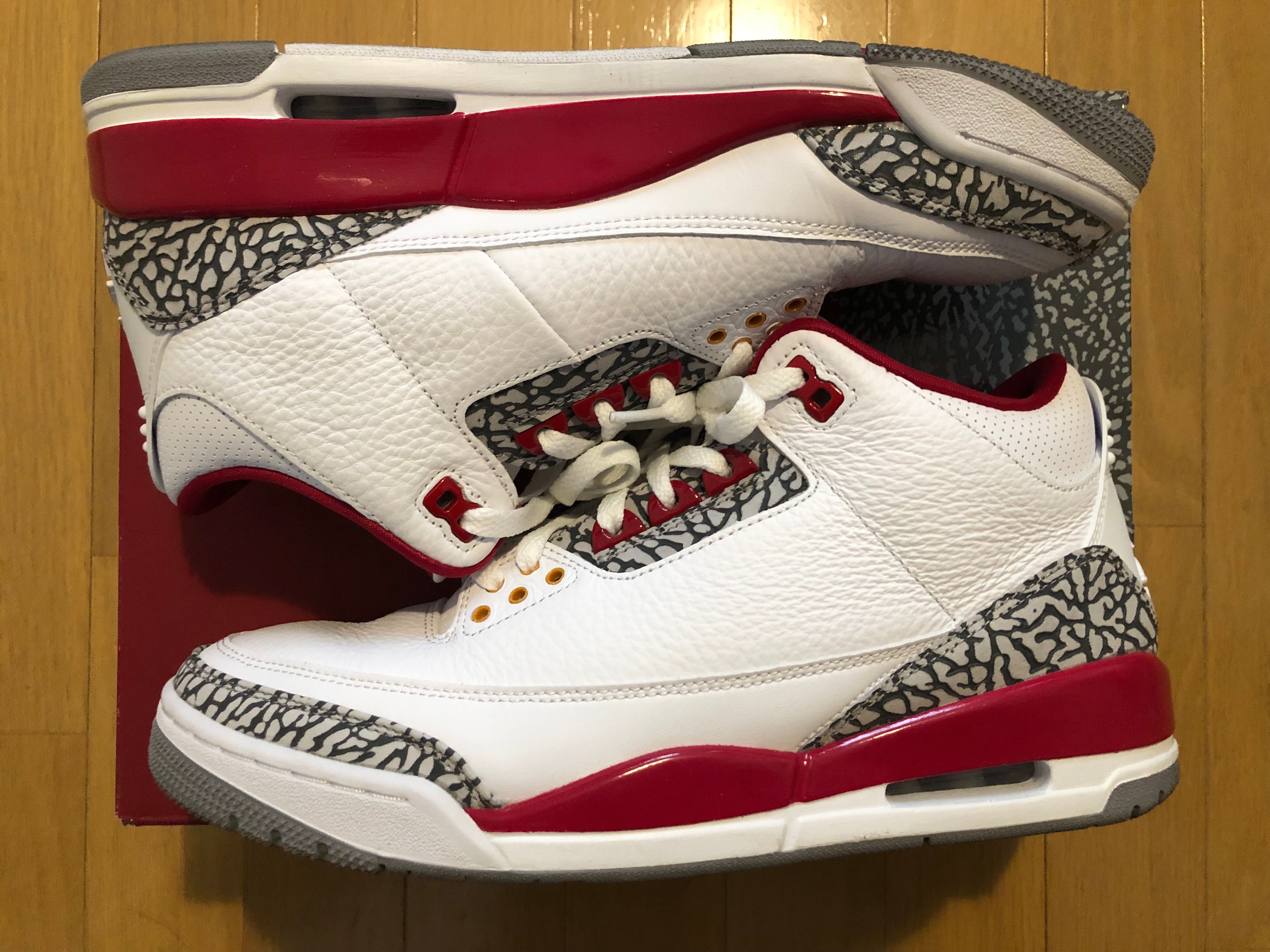 Nike Air Jordan 3 "Cardinal Red"
