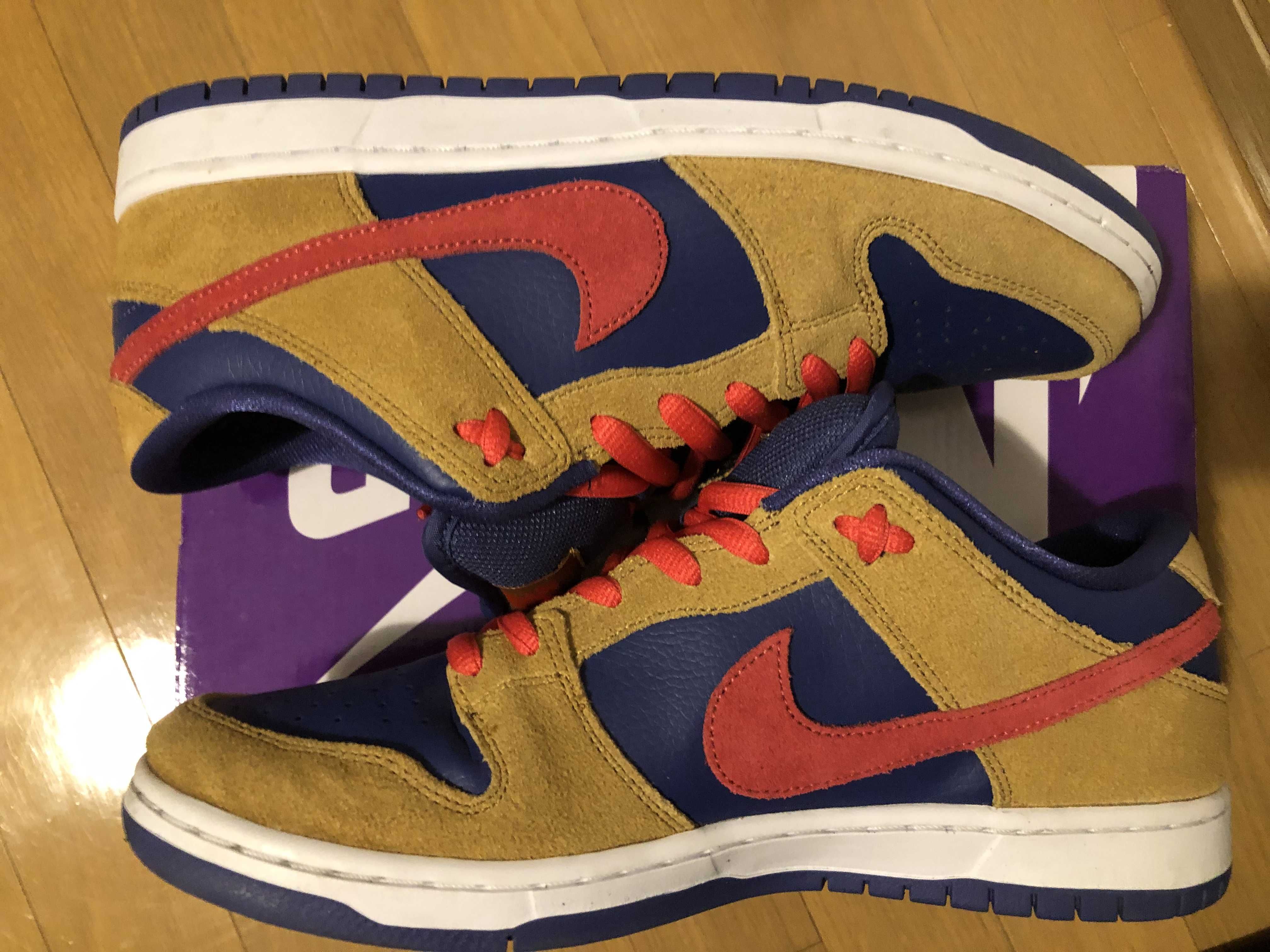 Nike SB Dunk Low Pro "Wheat and Purple"