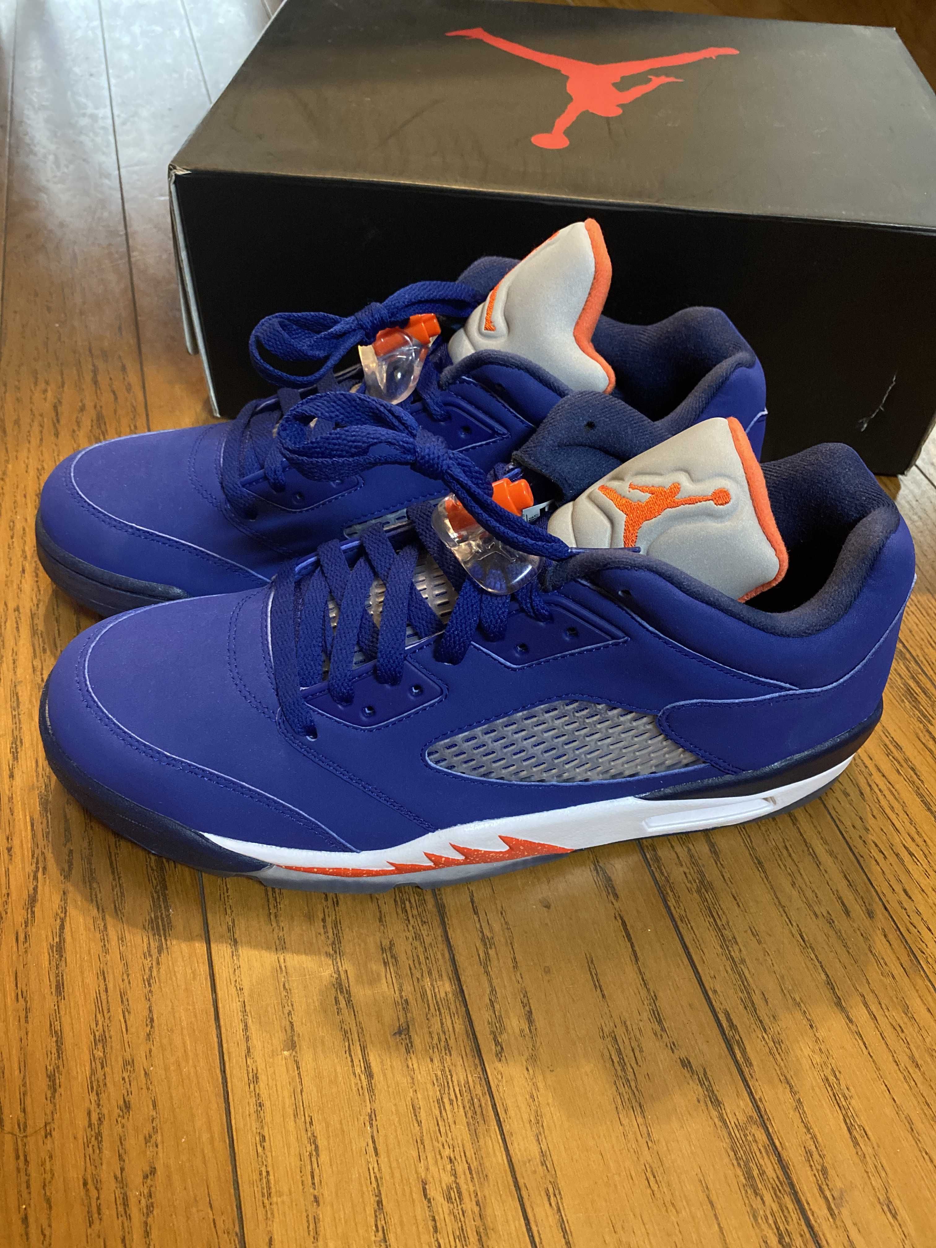 NIKE AIR JORDAN 5 RETRO LOW "KNICKS"