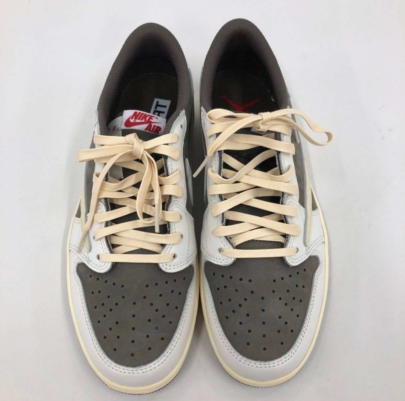 Travis Scott × Nike Air Jordan 1 Low OG SP "Reverse Mocha/Sail and Ridgerock"