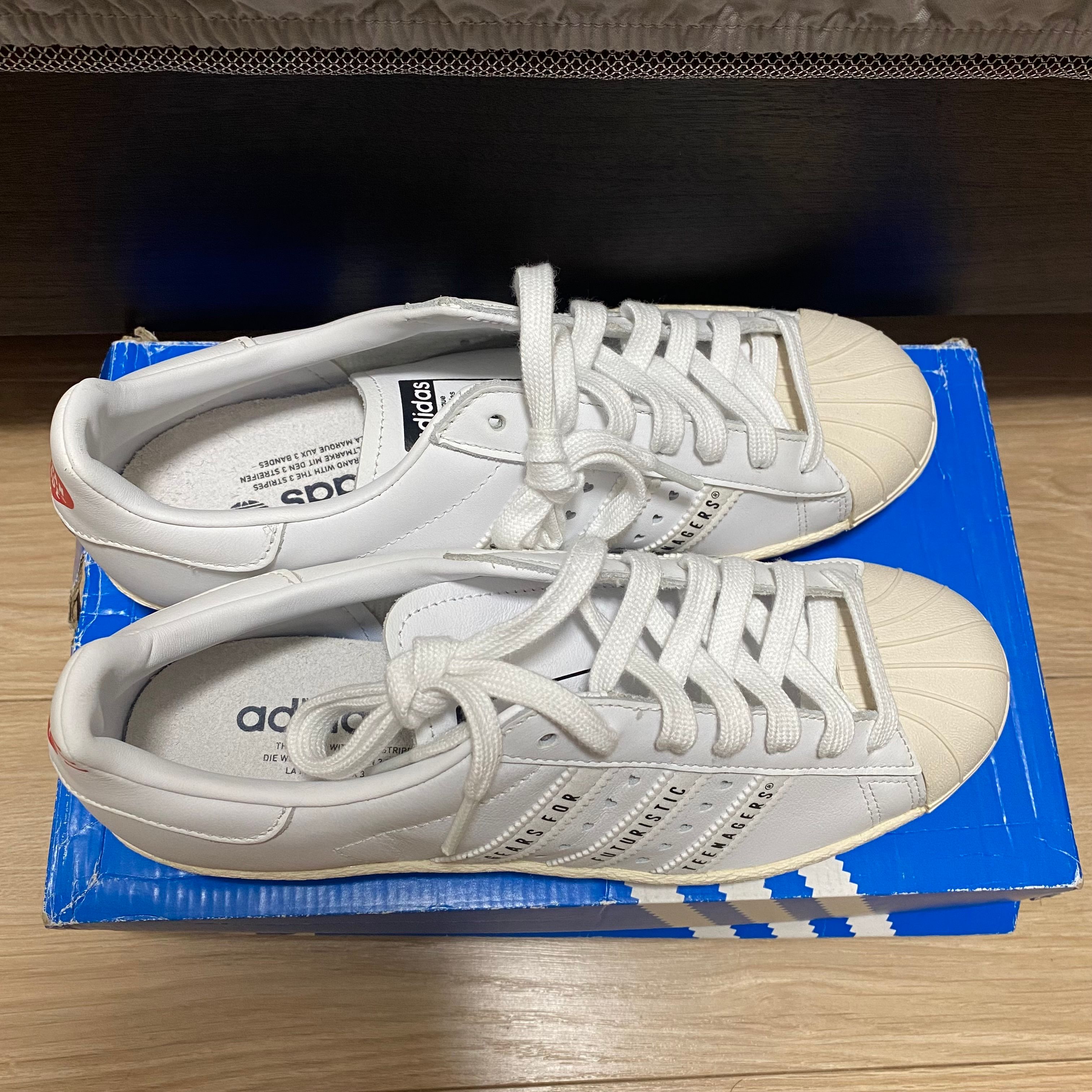 HUMAN MADE × adidas SUPERSTAR 80s "WHITE"