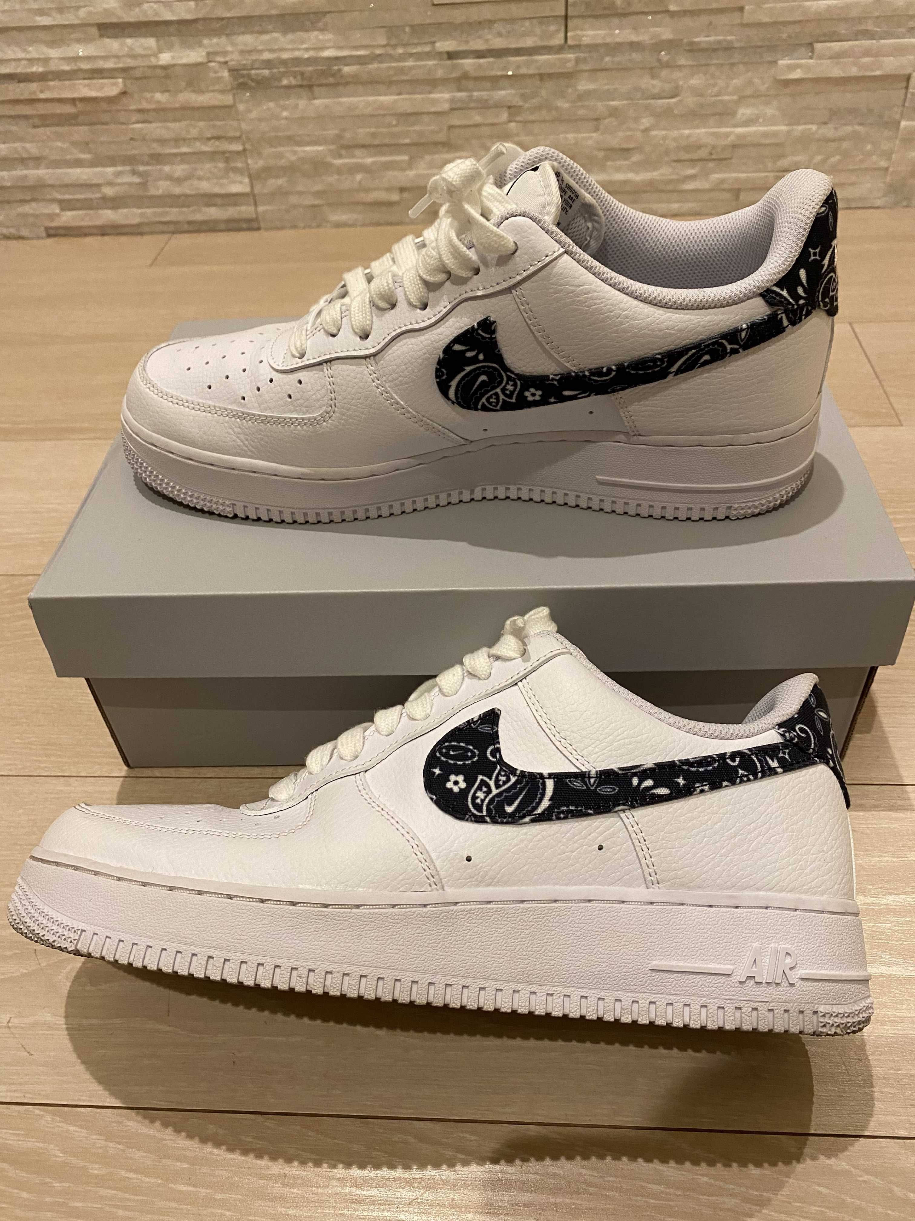 Nike Women's Air Force 1 Low '07 Essential "Black Paisley"