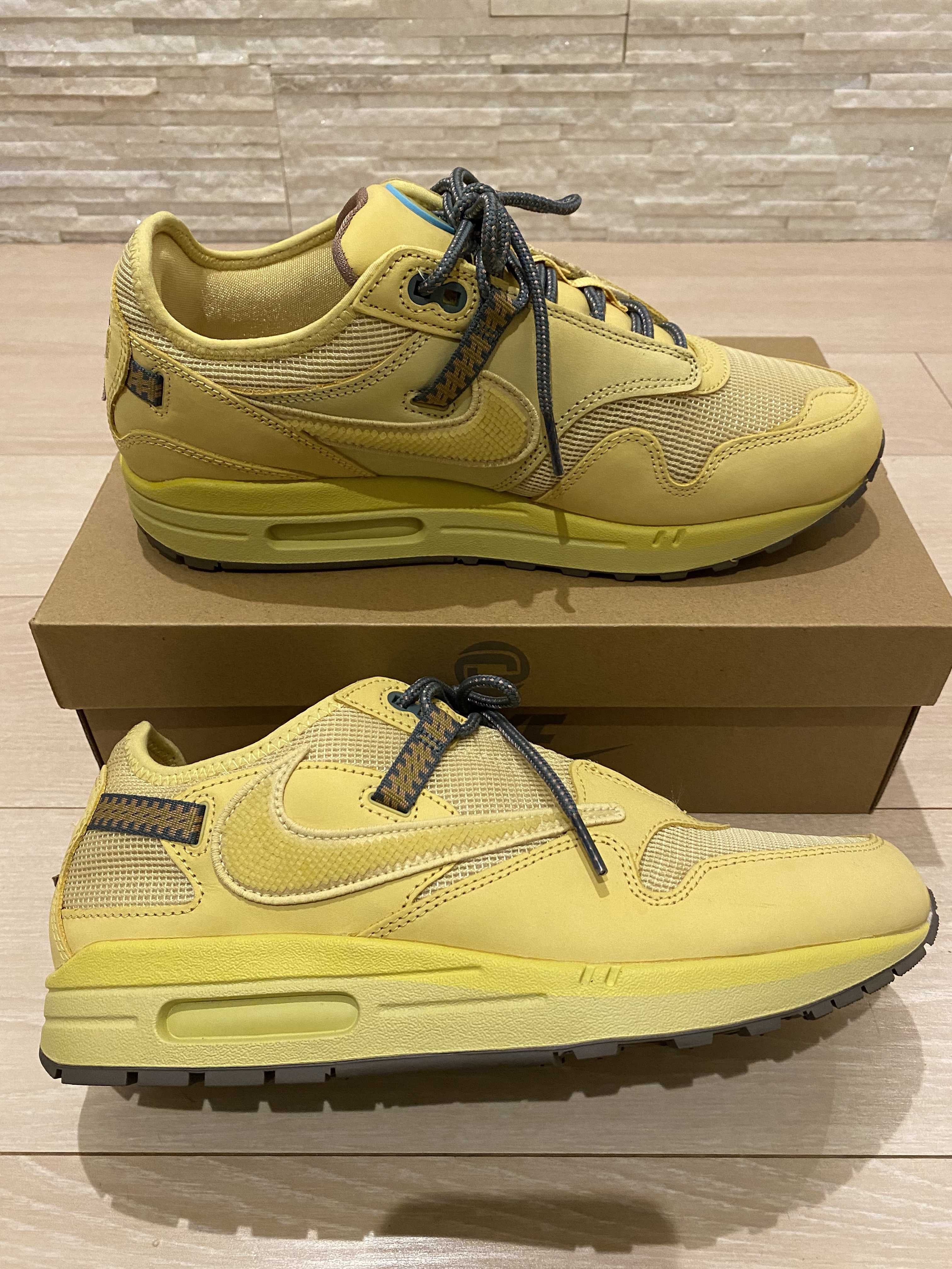 Travis Scott × Nike Air Max 1 "CACT.US Gold"
