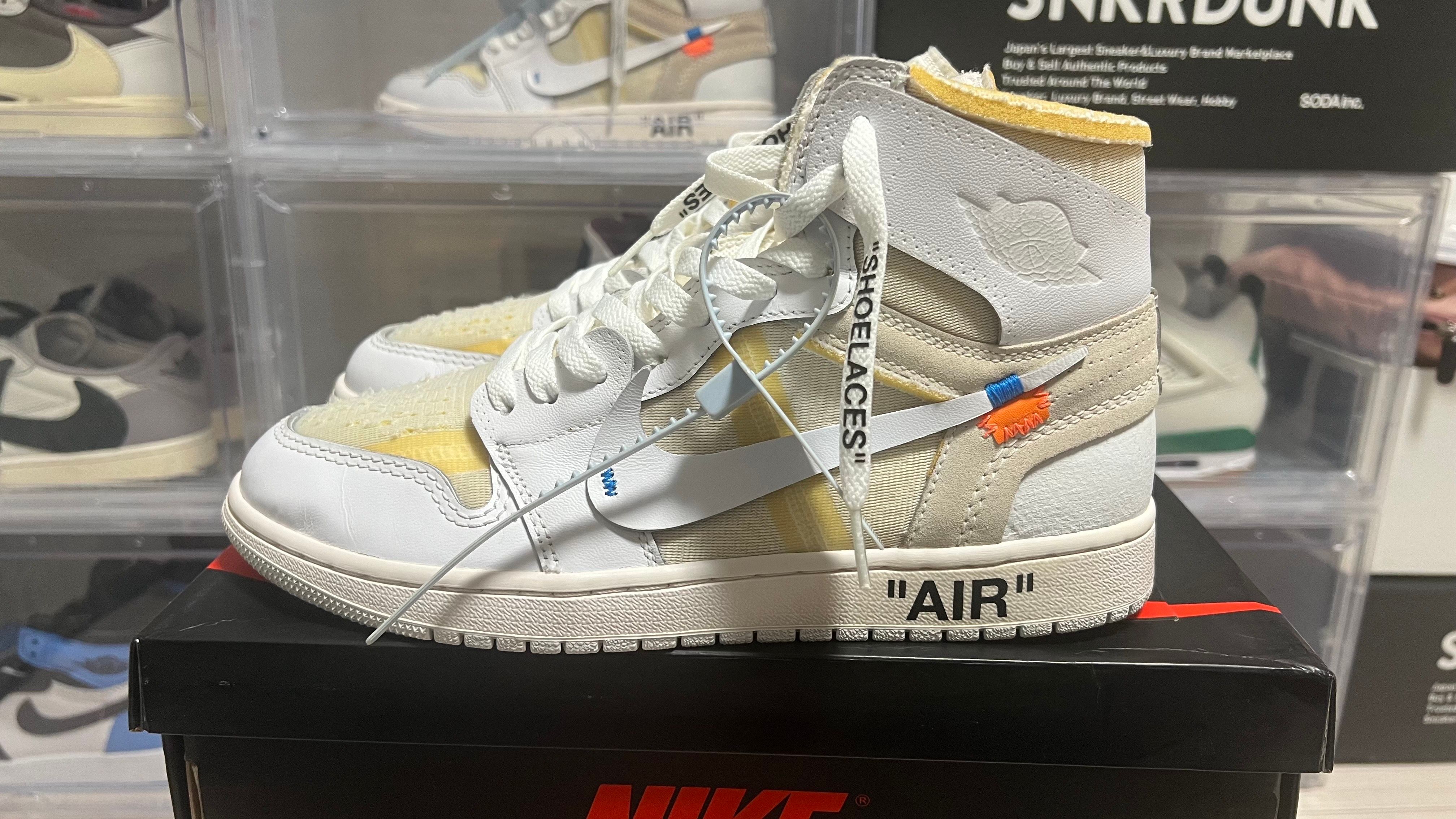 Off-White × Nike Air Jordan 1 Retro High "White"