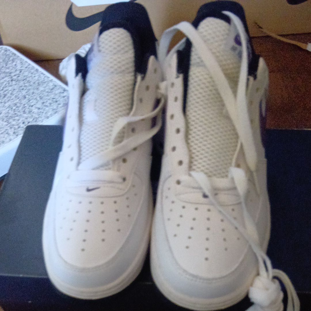 Nike Air Force 1 Low '07 LV8 "White/Canyon Purple/Black"