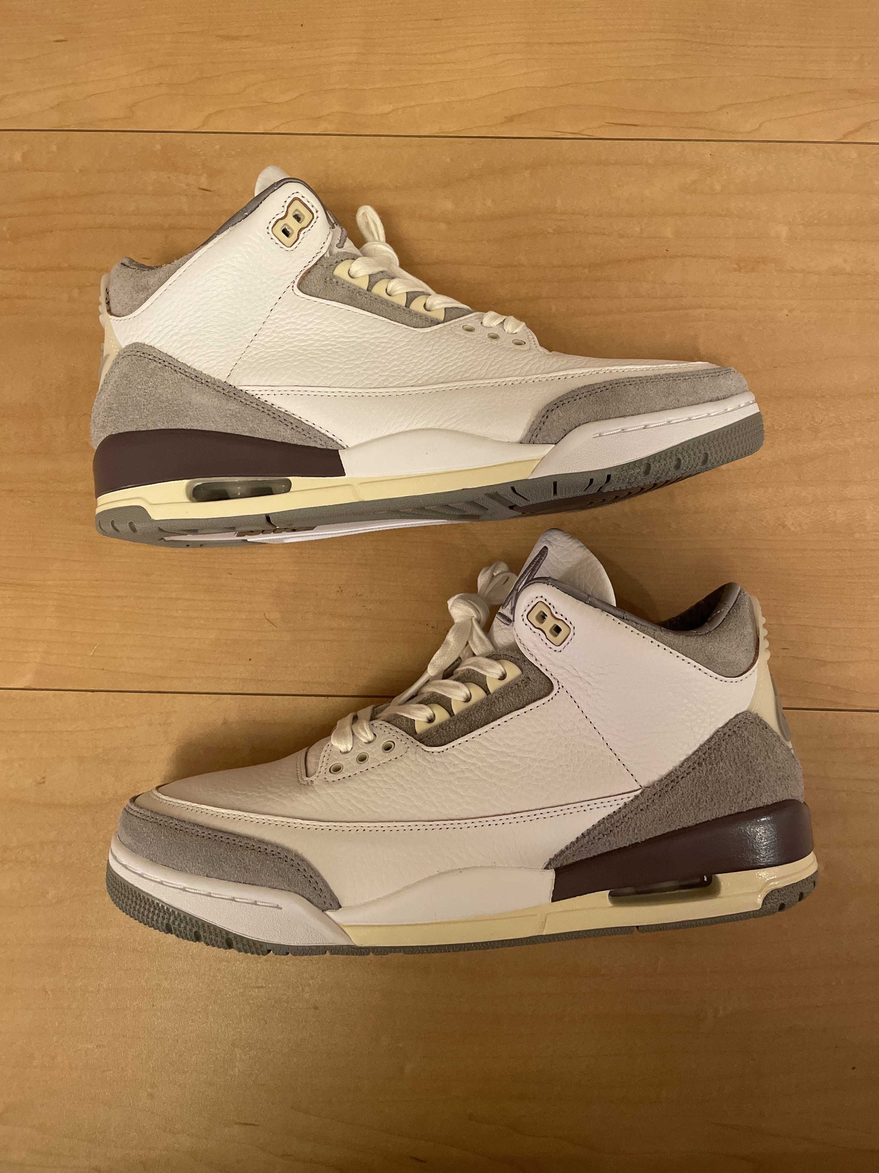 A Ma Maniere × Nike Women's Air Jordan 3 Retro SP "White/Medium Grey Violet Ore"