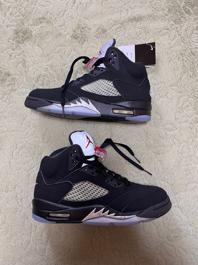 Nike Air Jordan 5 Retro OG "Black/Fire Red/Metallic Silver/White" (2016)