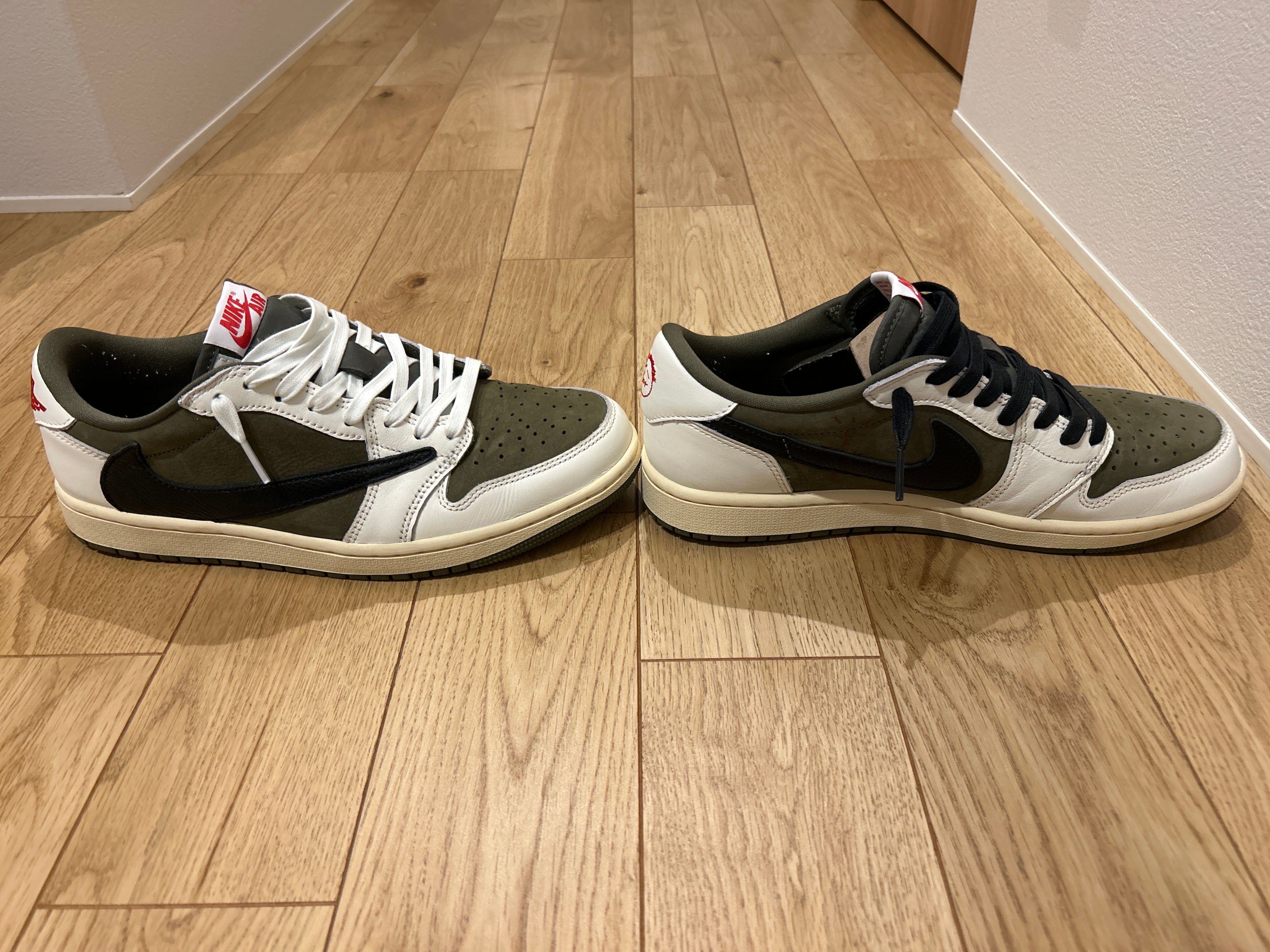 Travis Scott × Nike Air Jordan 1 Low OG SP "Reverse Olive"