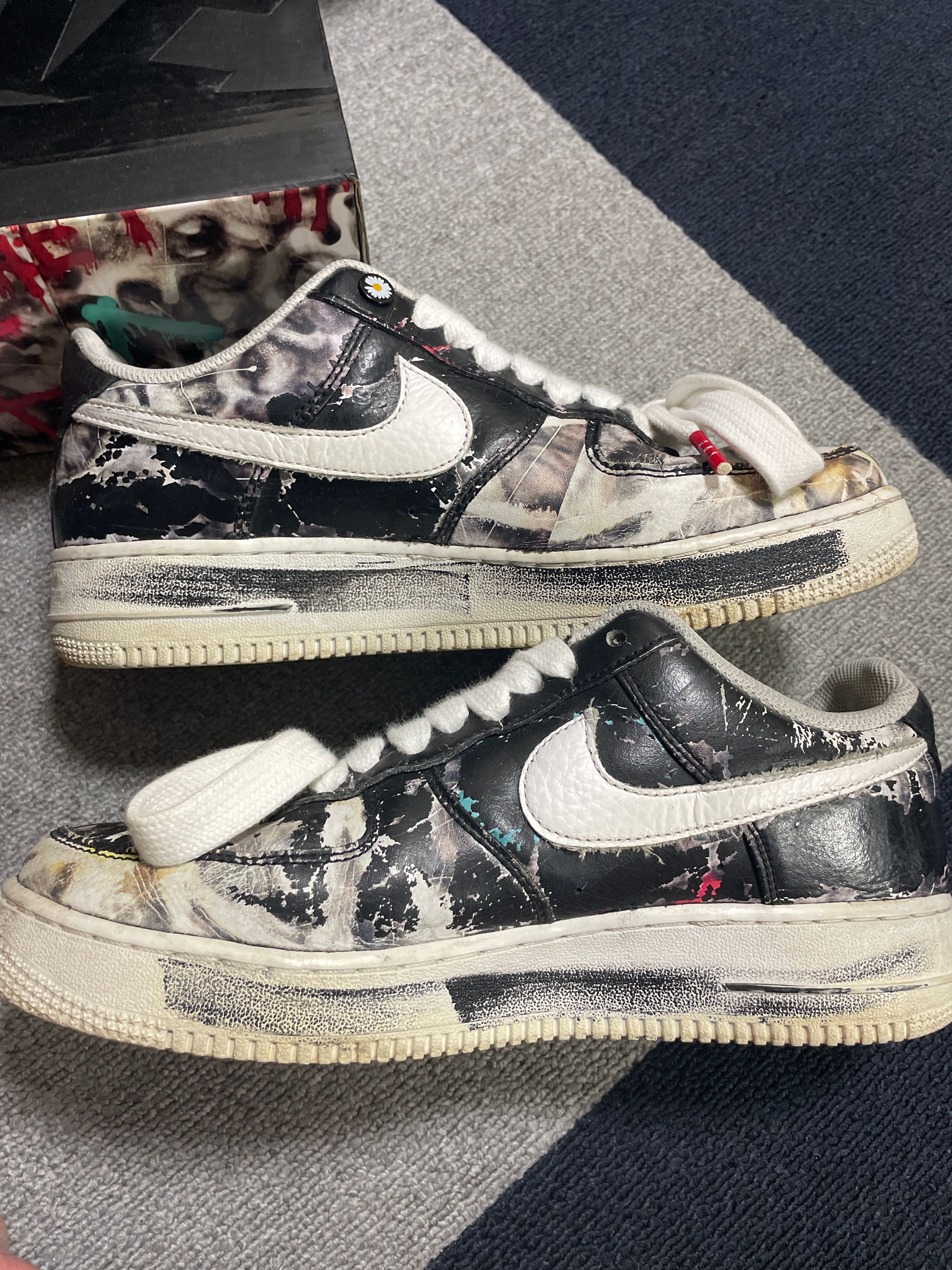 PEACEMINUSONE × Nike Air Force 1 Low Para Noise "Black" / G-DRAGON