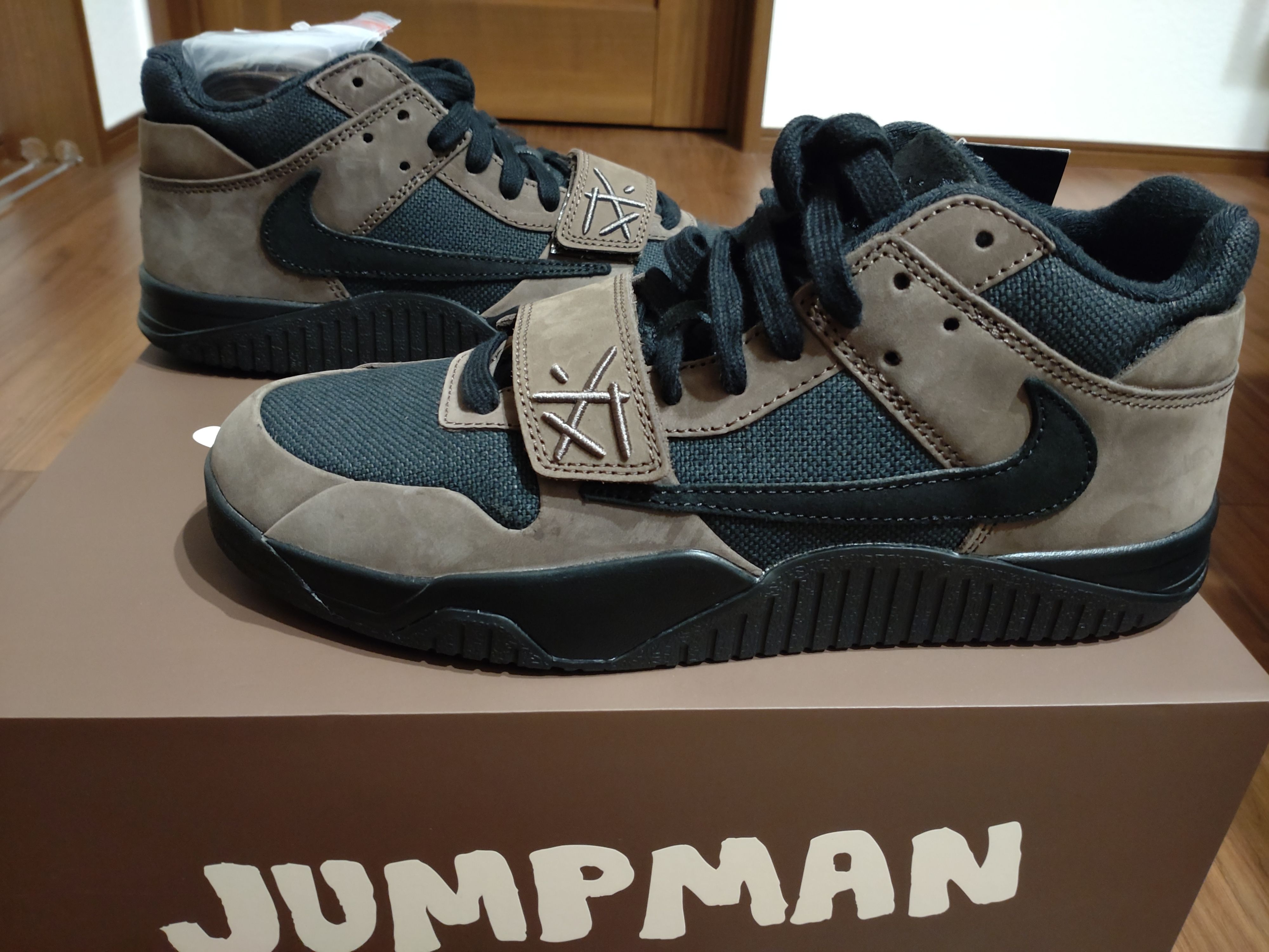 Travis Scott × Nike Jordan Jumpman Jack TR CJ1 T-Rexx "Black and Dark Mocha"