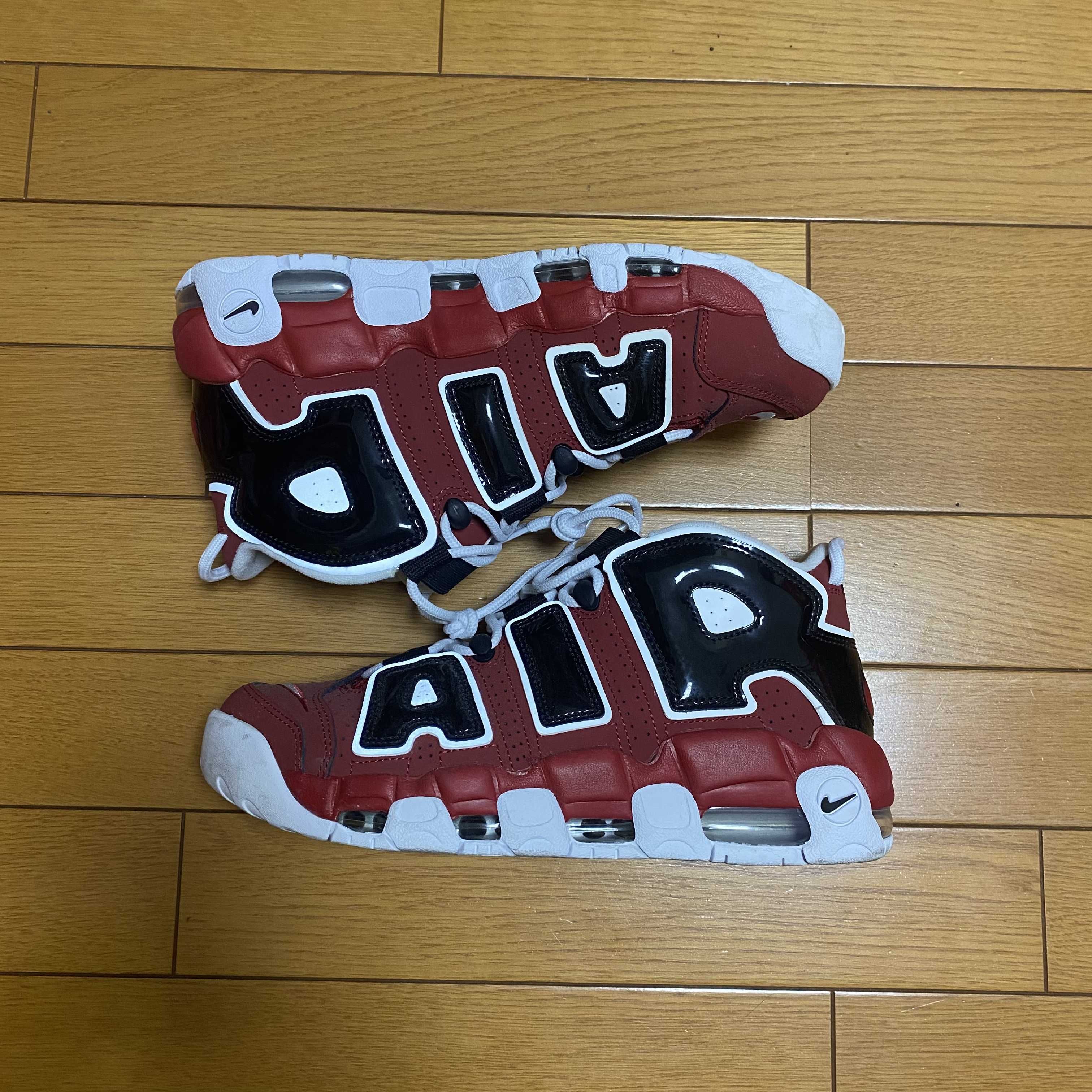 Nike Air More Uptempo ’96 "Black and Varsity Red" (2021) 