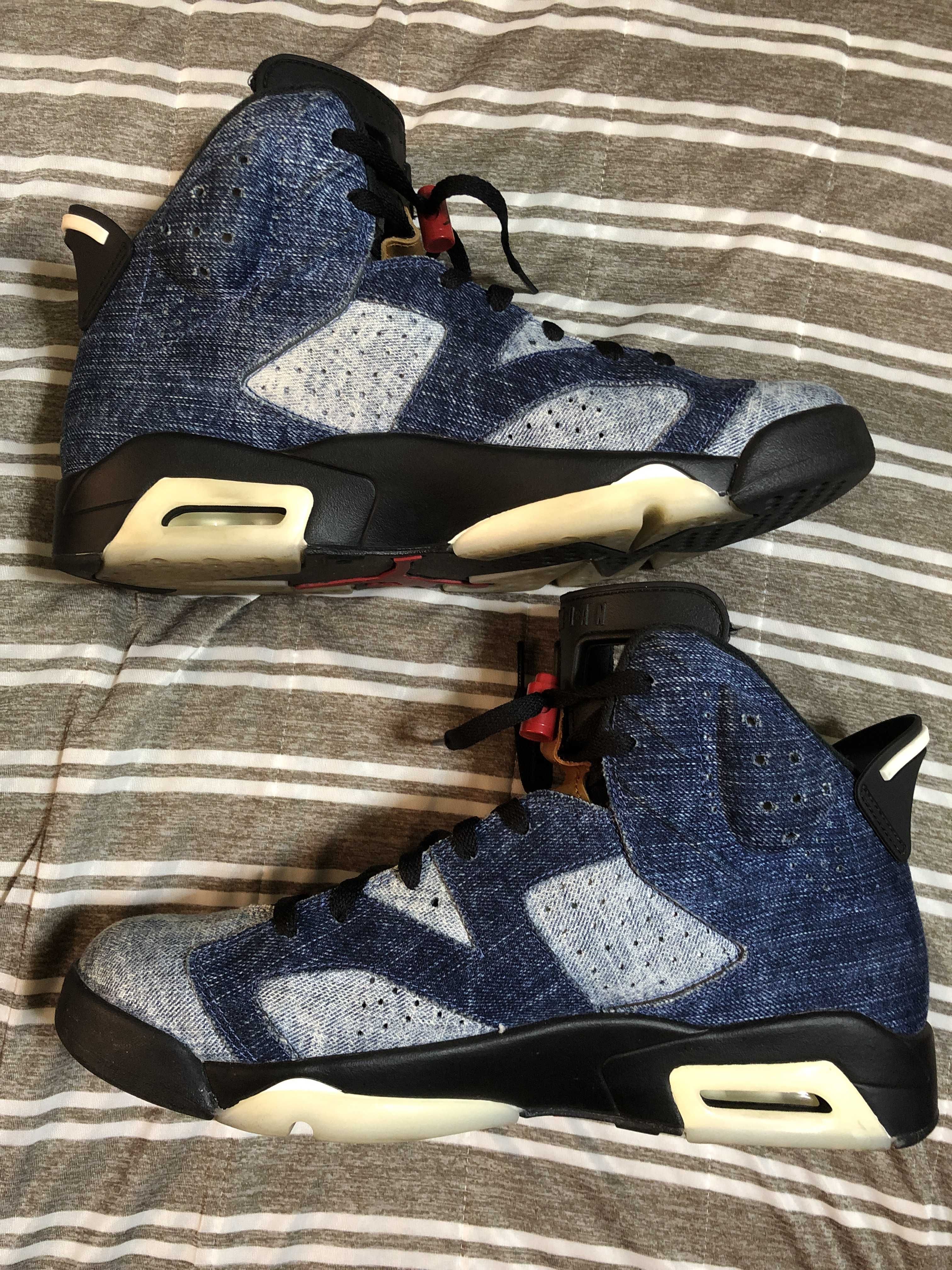 NIKE AIR JORDAN 6 "WASHED DENIM"