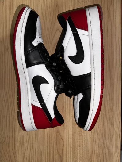 Nike Air Jordan 1 Retro Low OG "Black Toe"