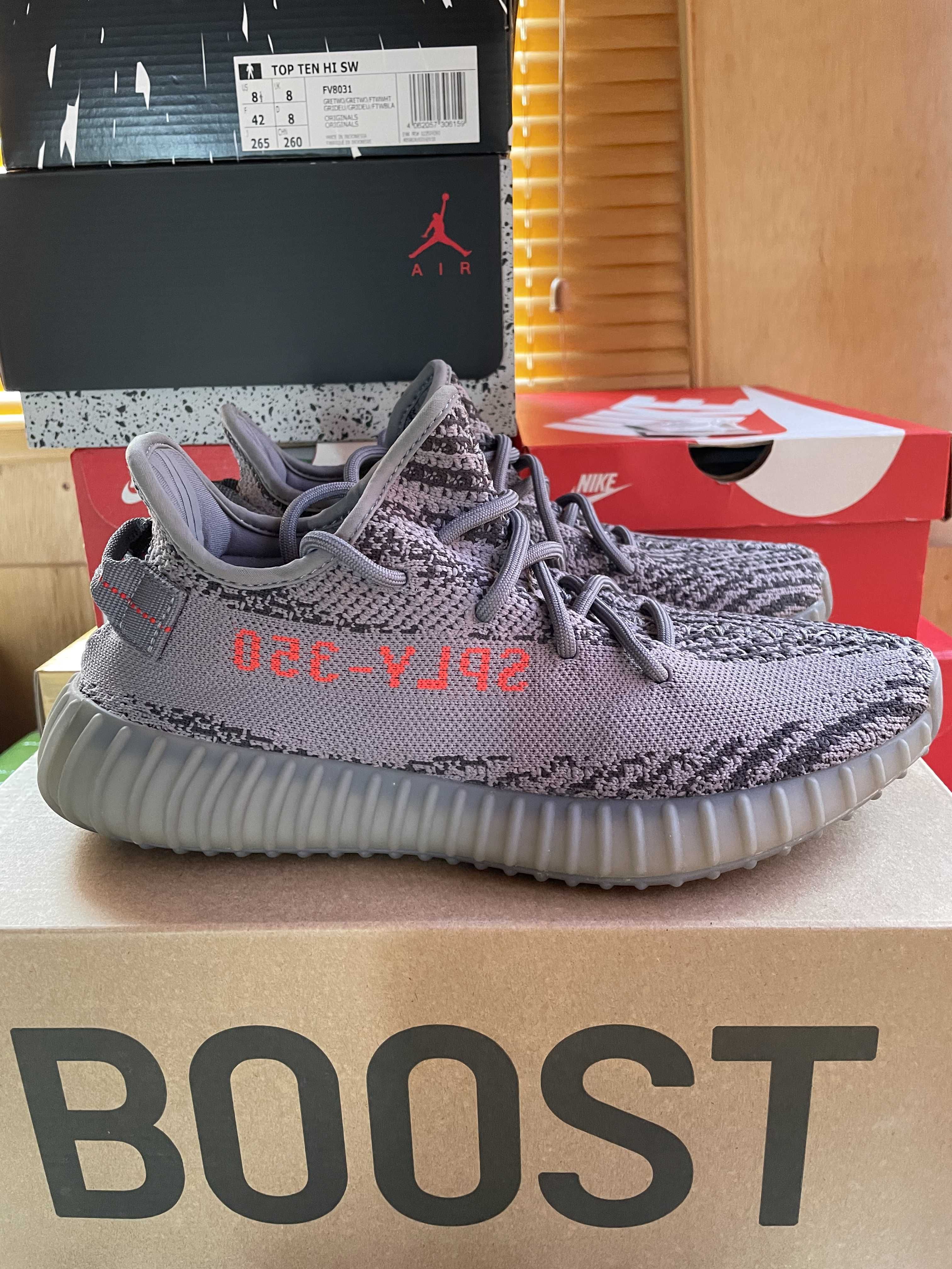 adidas Yeezy Boost 350 V2 "Grey/Bold Orange/DGH Solid Grey"