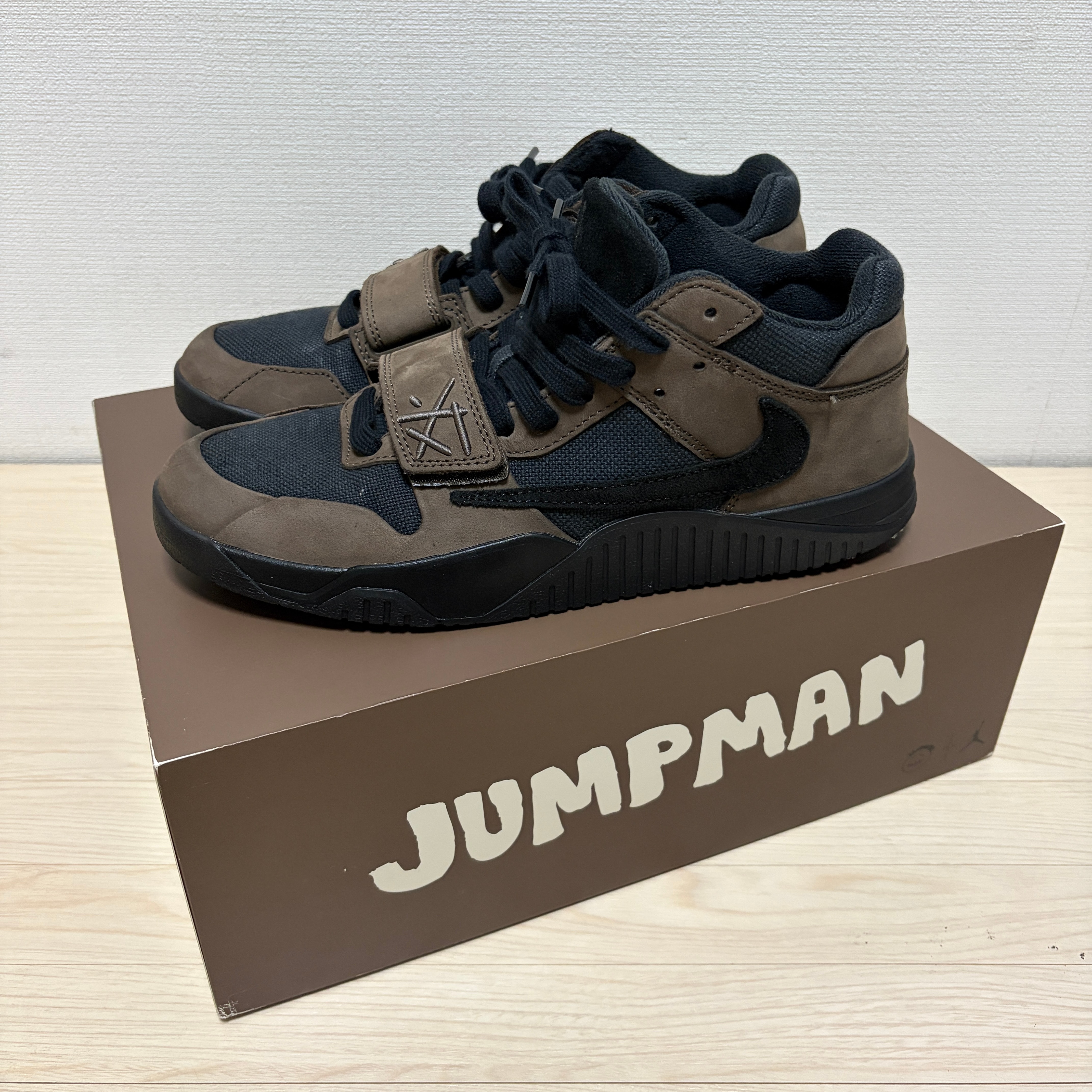Travis Scott × Nike Jordan Jumpman Jack TR CJ1 T-Rexx "Black and Dark Mocha"