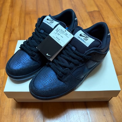 Bluetile Skateboards × Nike SB Dunk Low Pro "Pitch Blue/Black"