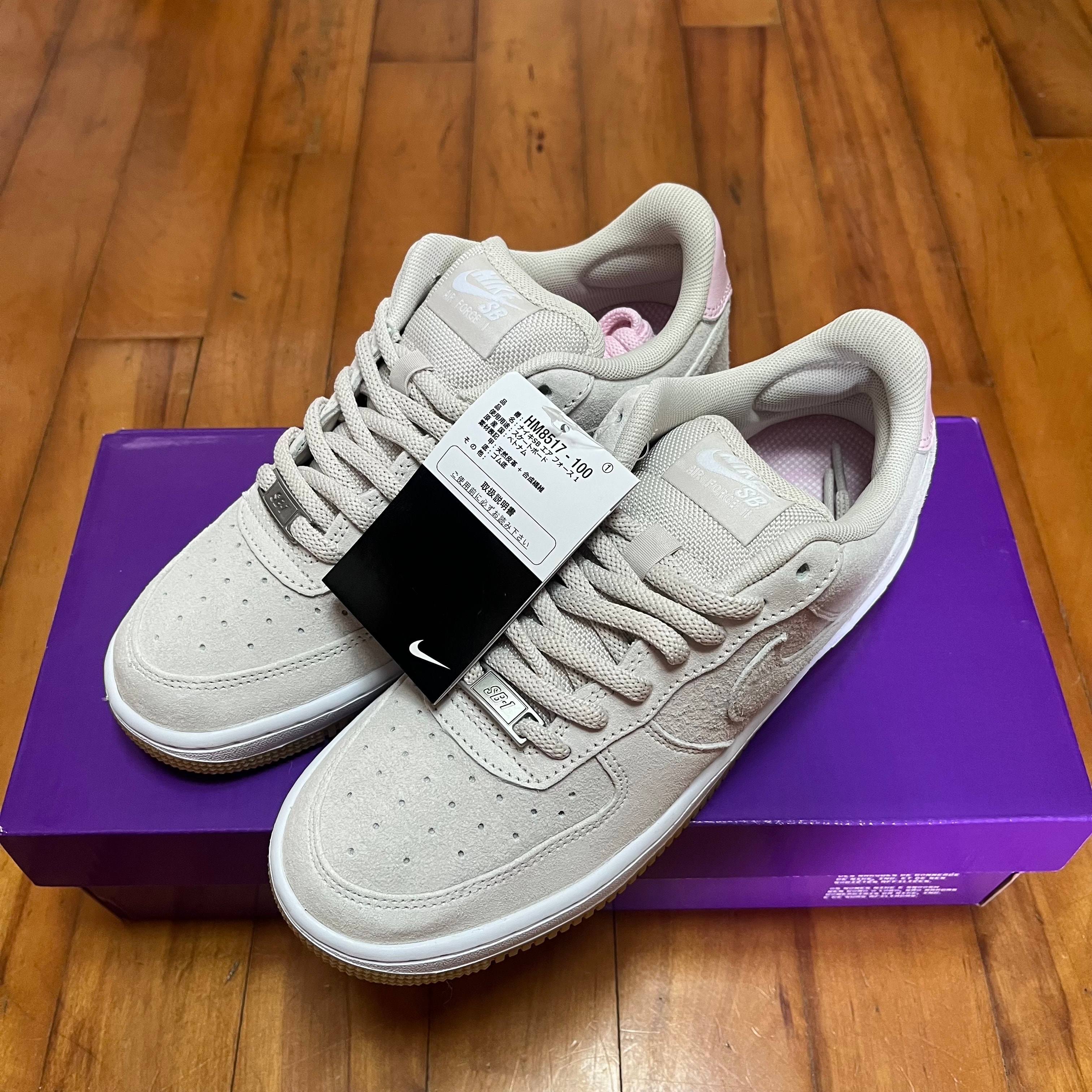 Nike SB Air Force 1 Low "Light Orewood Brown/Pink Foam"