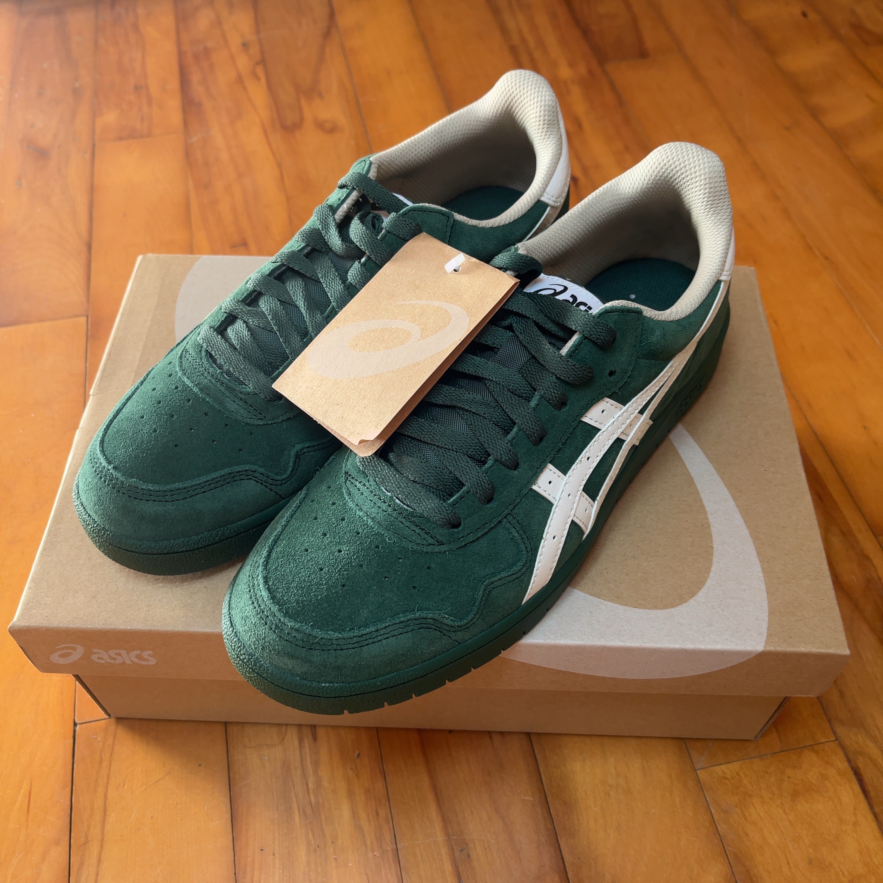 アシックス ジャパン プロ "フォレストナイト/クリーム"