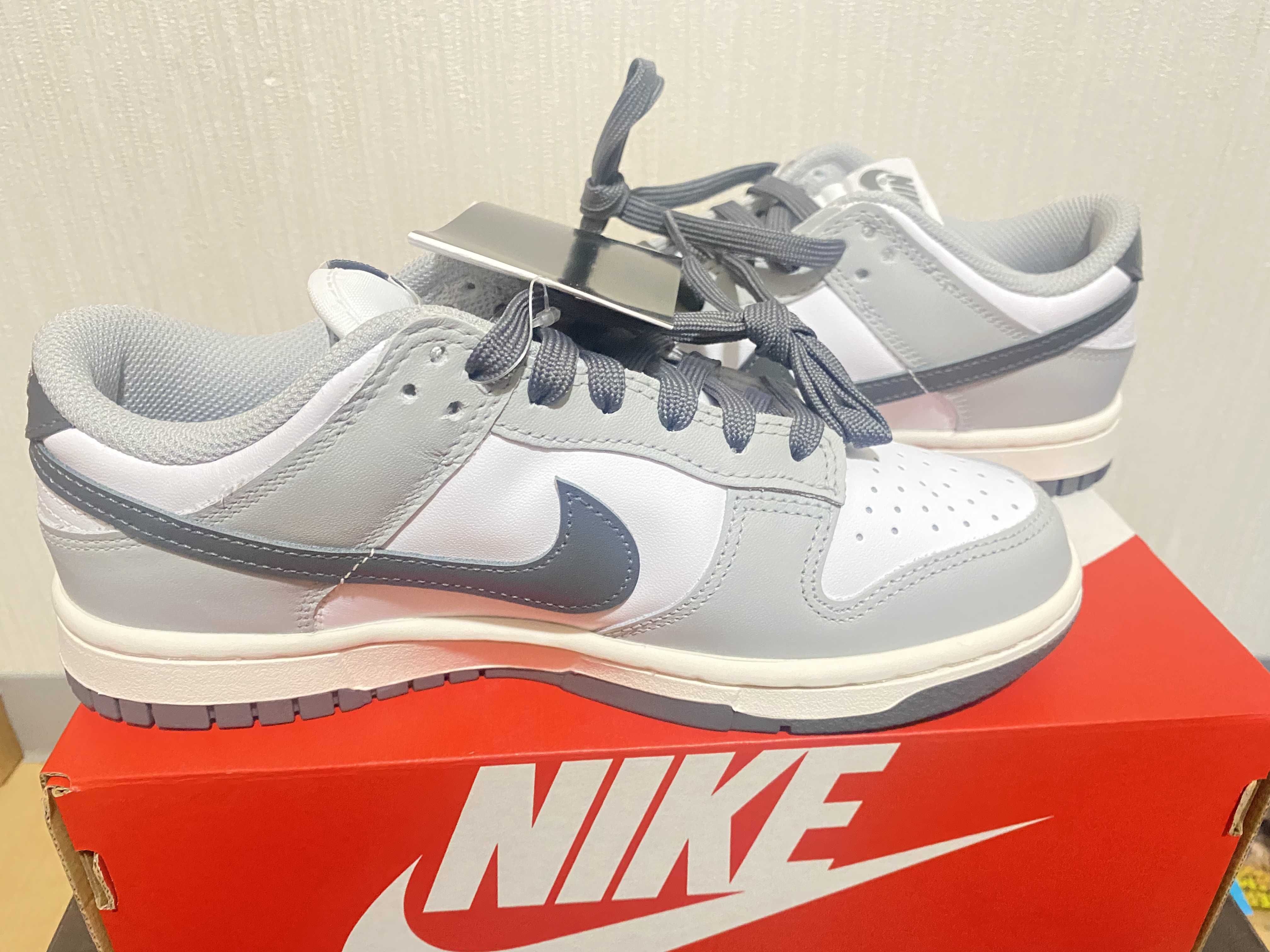 Nike Women's Dunk Low "White Light Smoke Grey"