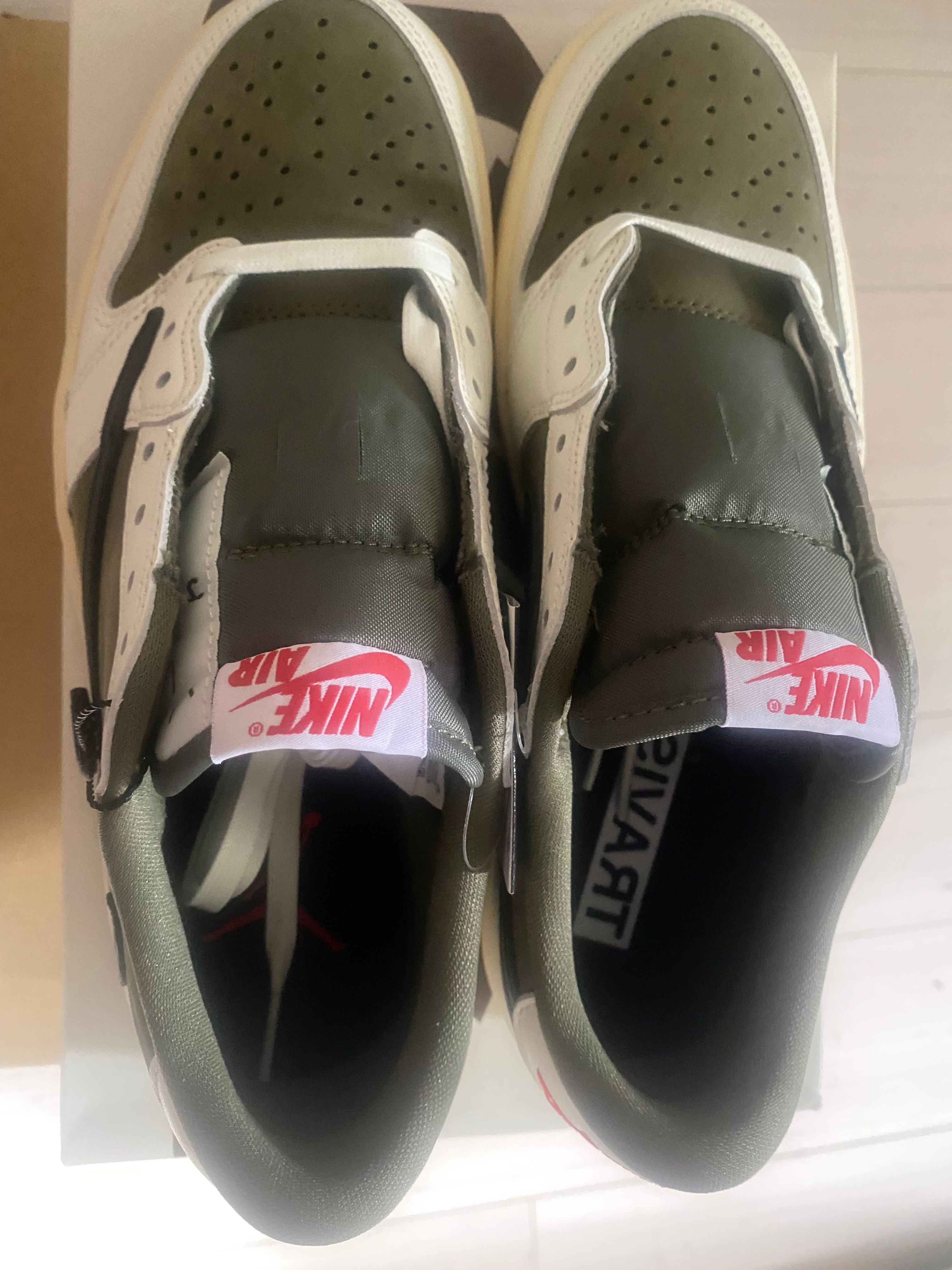 Travis Scott × Nike Air Jordan 1 Low OG SP "Reverse Olive"
