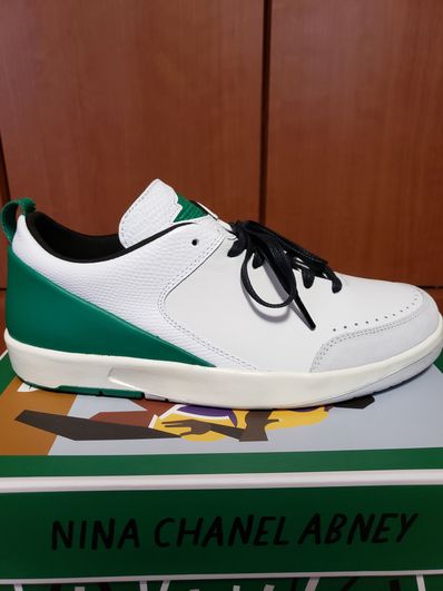 Nina Chanel Abney × Nike Women's Air Jordan 2 Retro Low "White and Malachite"