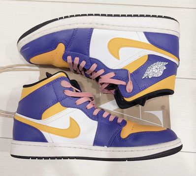 Nike Air Jordan 1 Mid "Lakers"