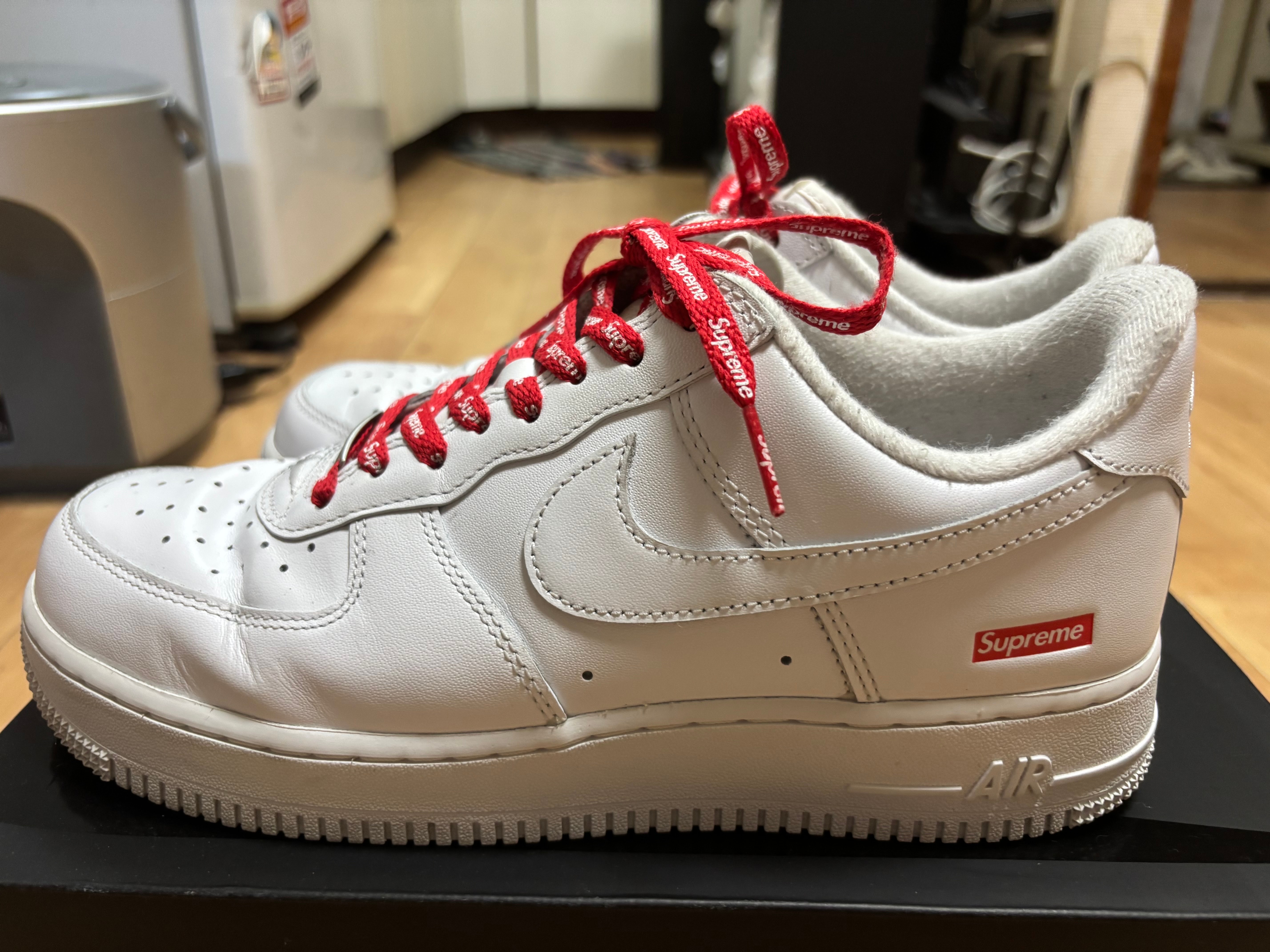 Supreme × Nike Air Force 1 Low "White"