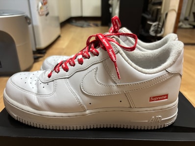 Supreme × Nike Air Force 1 Low "White"