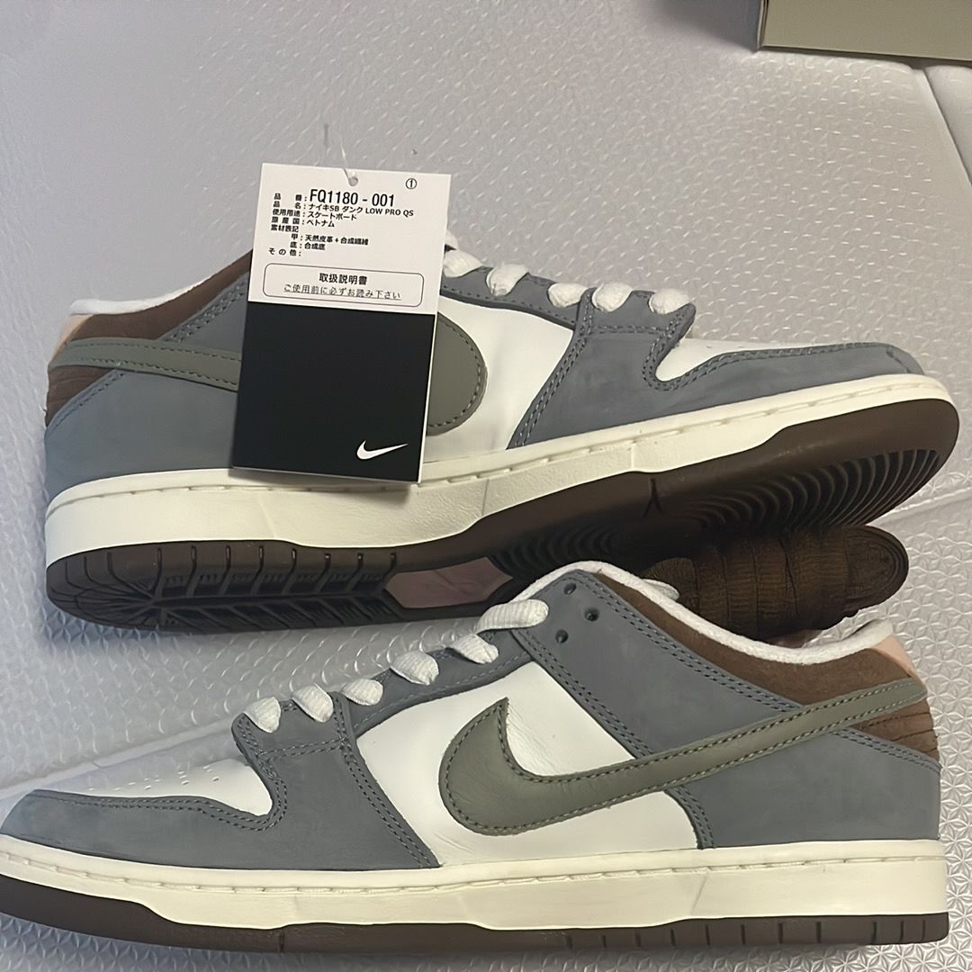 堀米 雄斗(Yuto Horigome) × Nike SB Dunk Low Pro QS "Wolf Grey"