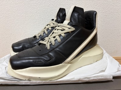 Rick Owens Hollywood Geth Runner "Black/Milk/Black/Milk"