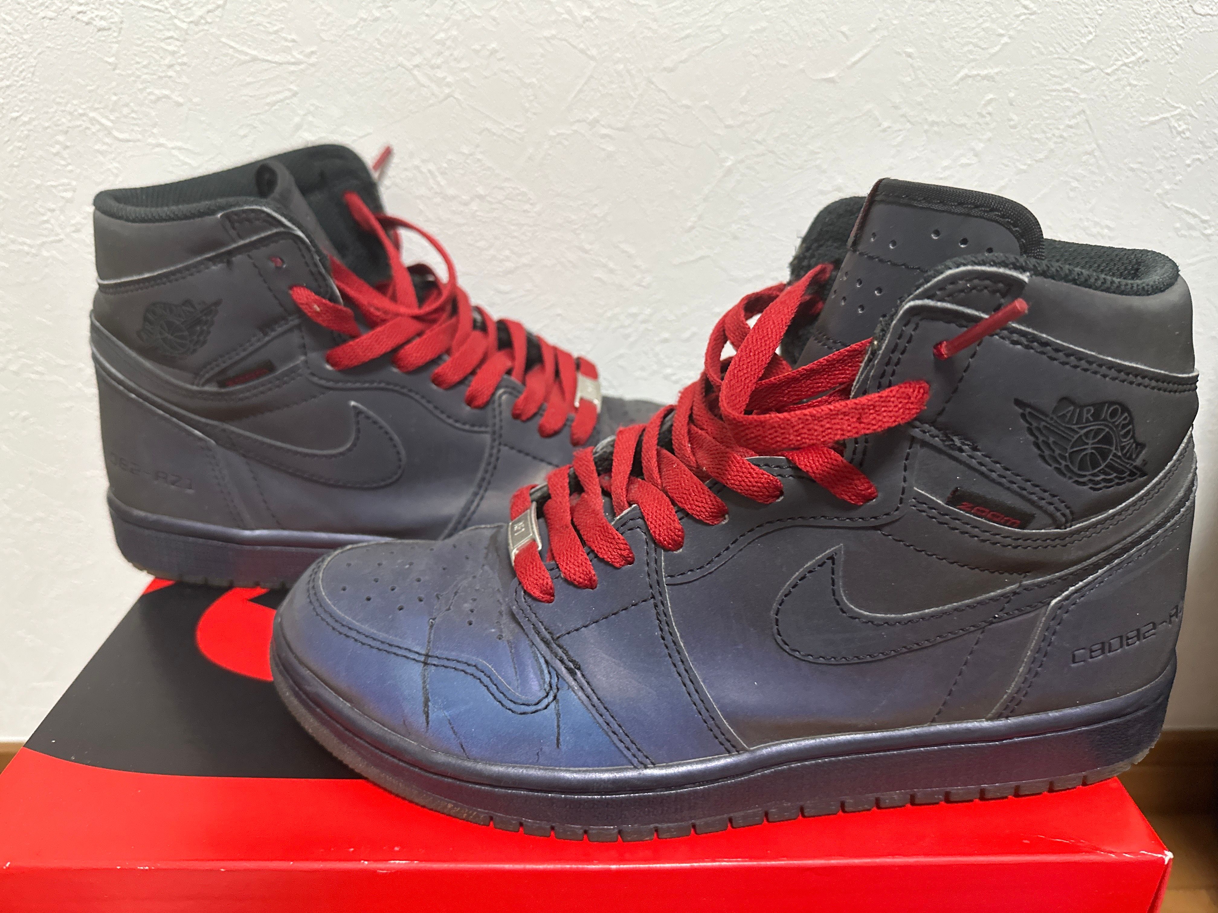 Nike Air Jordan 1 High Zoom Fearless "Multi Color/Varsity Red/Black"