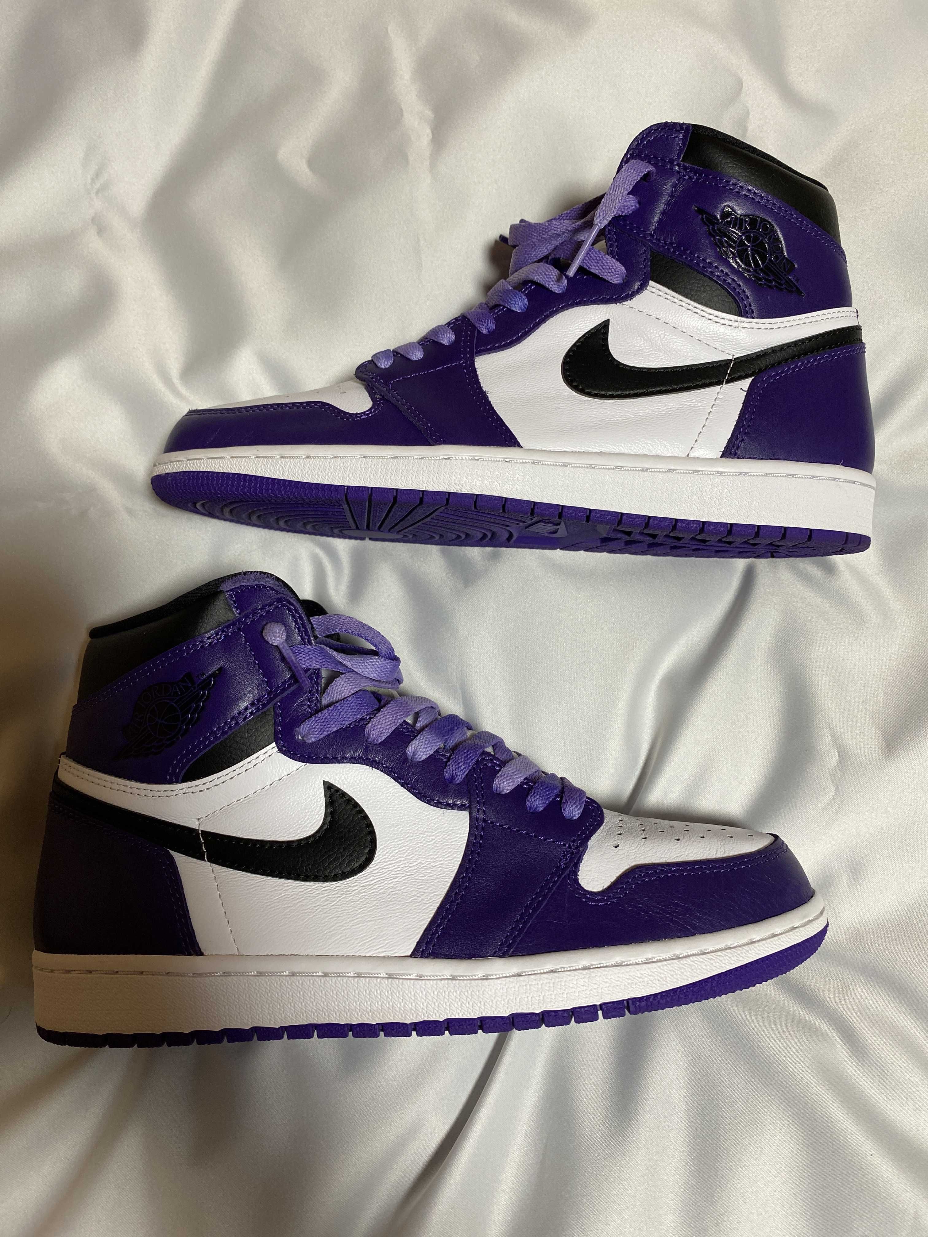 Nike Air Jordan 1 Retro High OG "Court Purple White/Black" (2020)   