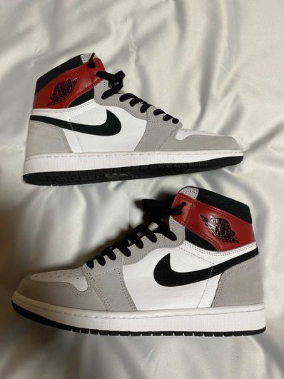 Nike Air Jordan 1 High OG "White/Black/Light Smoke Grey"