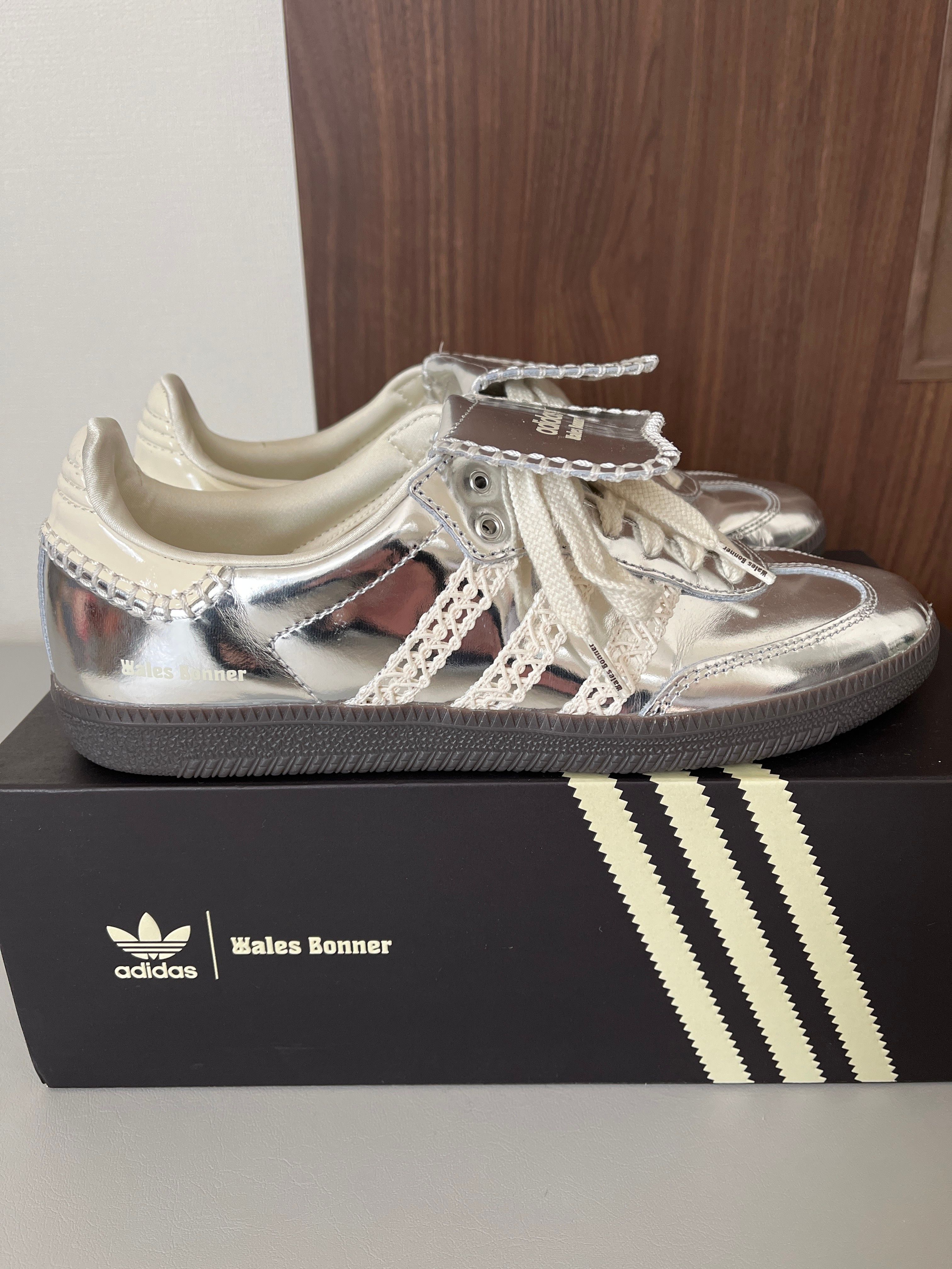 Wales Bonner × adidas Samba "Silver"