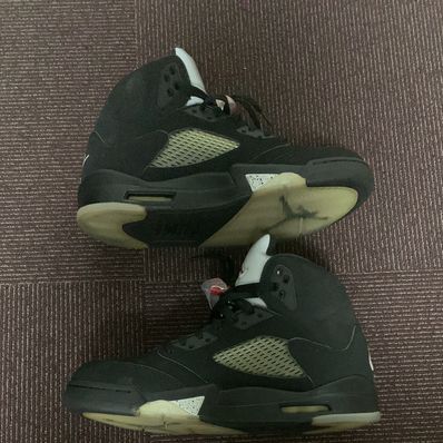 Nike Air Jordan 5 Retro OG "Black/Fire Red/Metallic Silver/White" (2016)