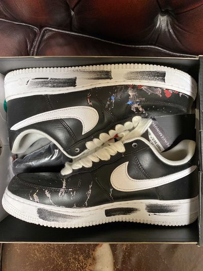 PEACEMINUSONE × Nike Air Force 1 Low Para Noise "Black" / G-DRAGON