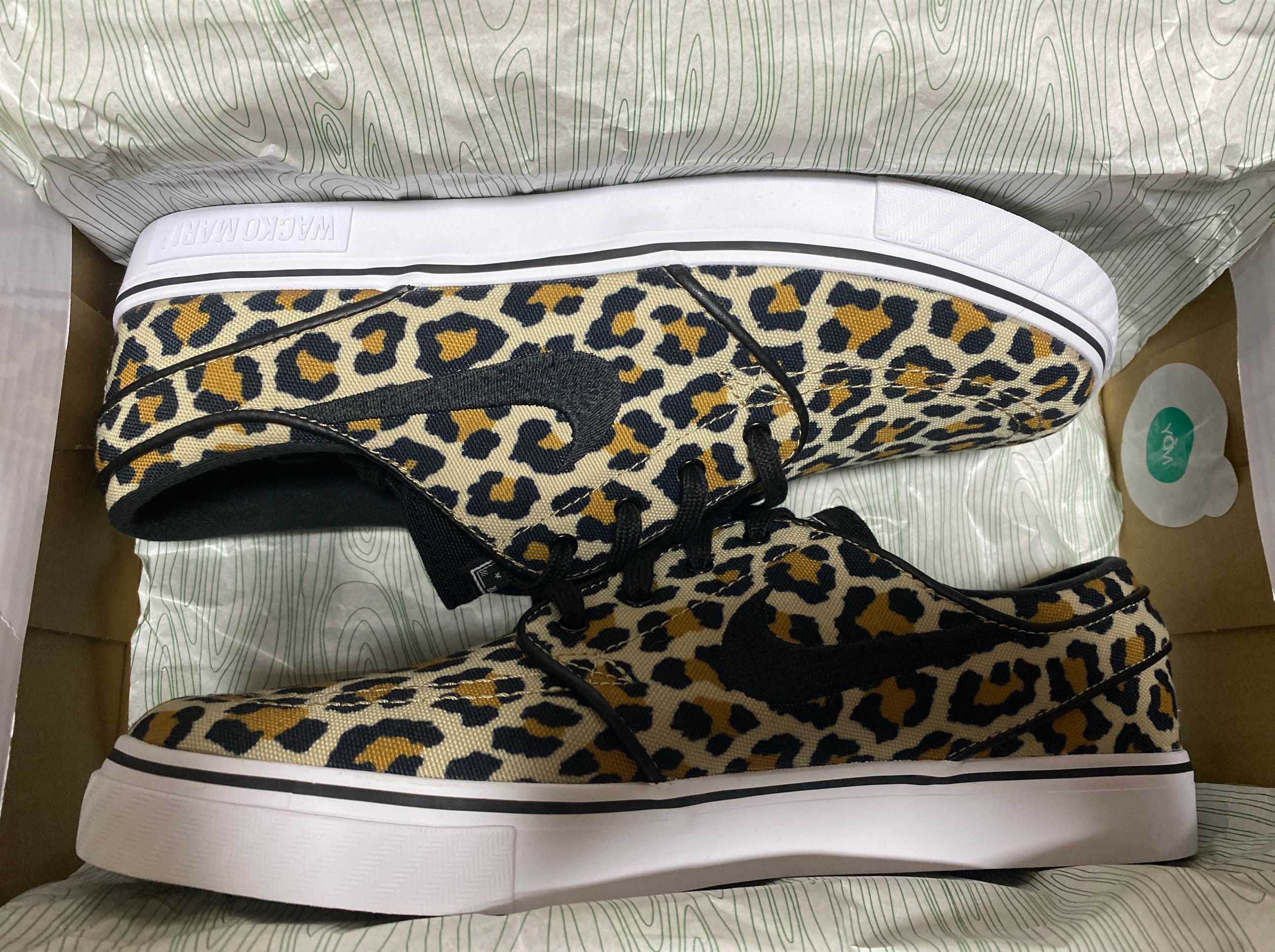 Wacko Maria × Nike SB Janoski CNVS OG QS "Leopard"