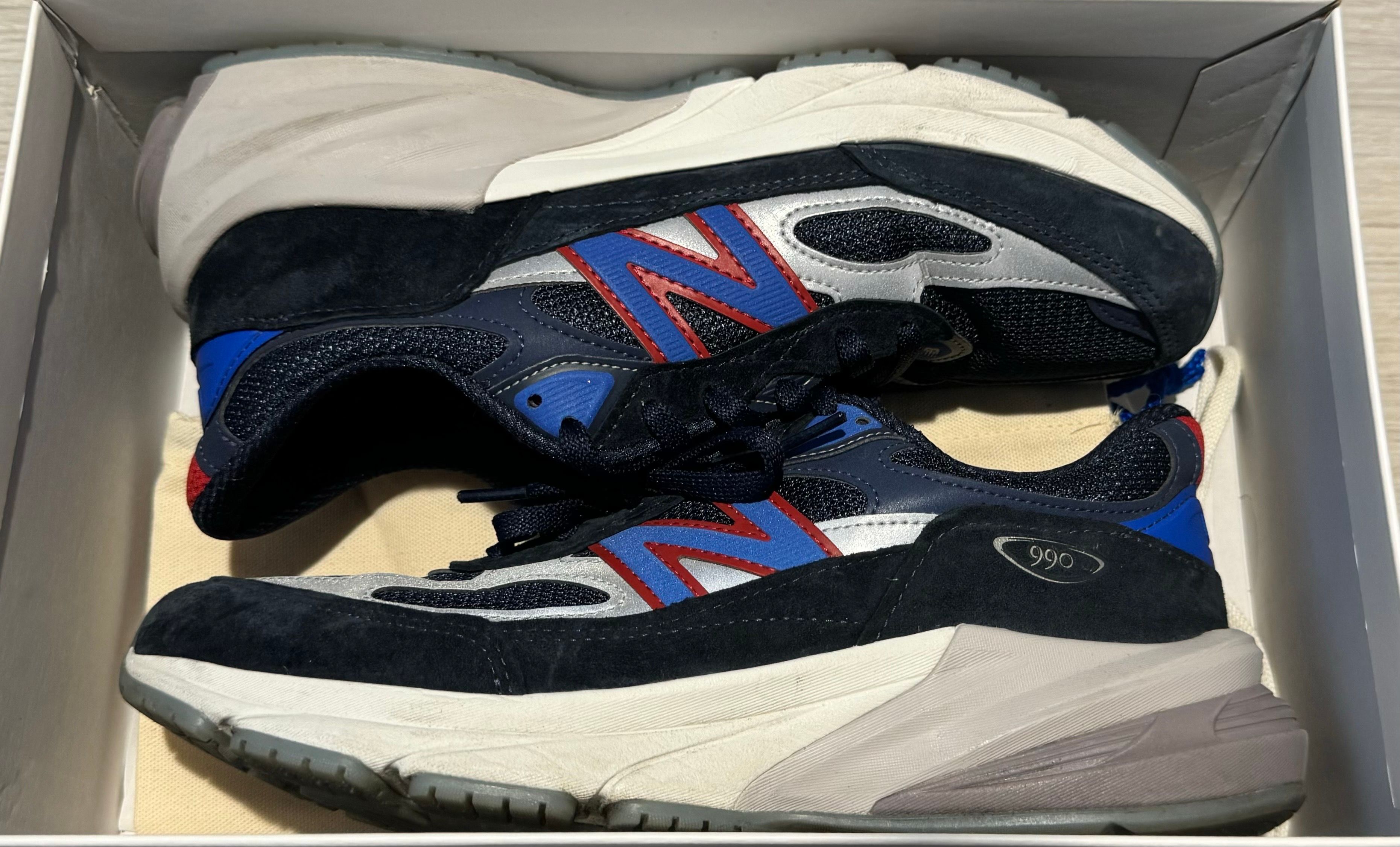 KITH × New Balance 990V6 Madison Square Garden "Navy"