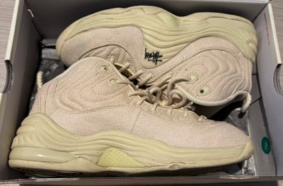 Stussy × Nike Air Penny 2 "Fossil"