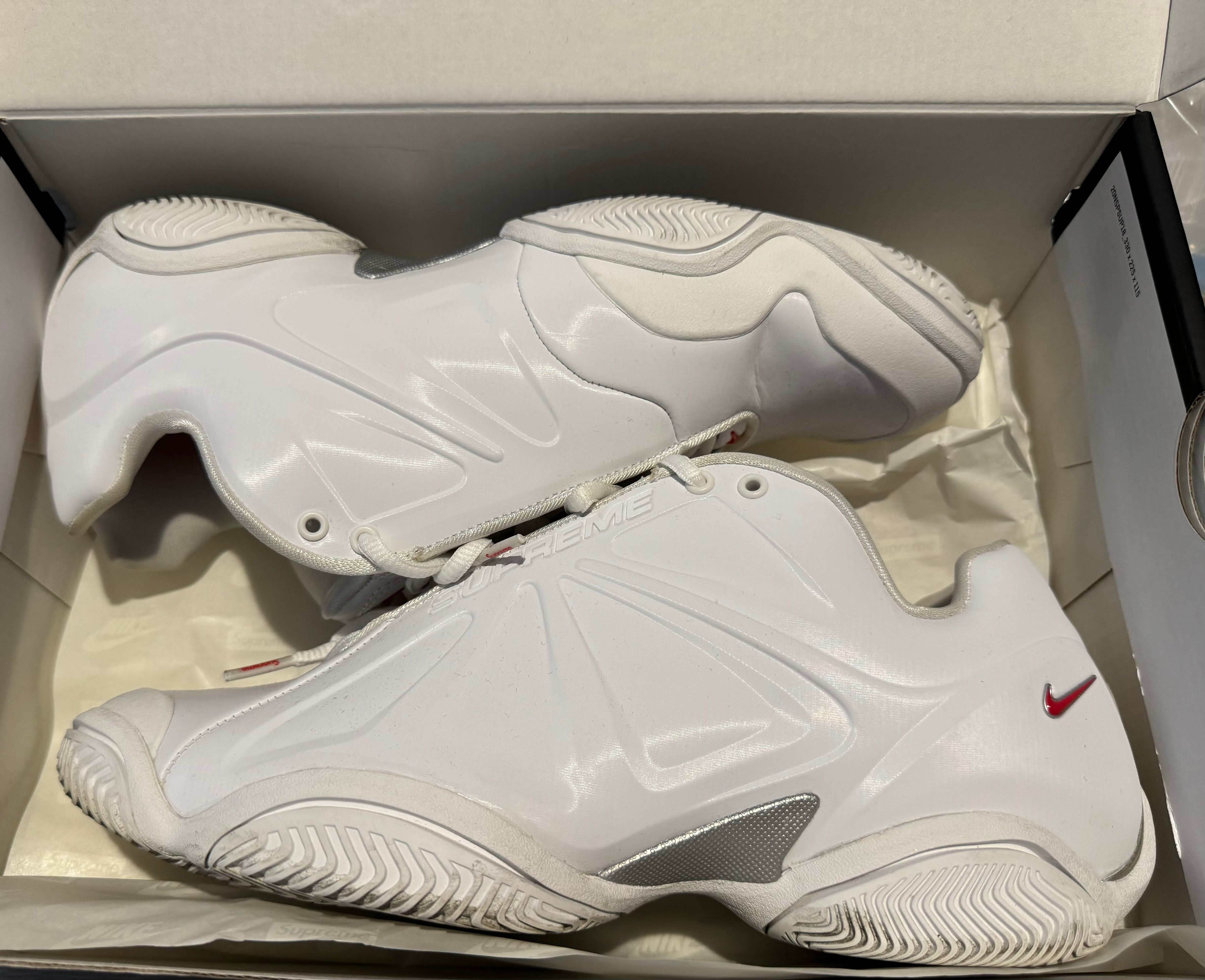 Supreme × Nike Air Zoom Courtposite "White"