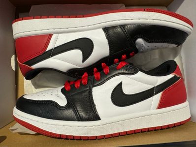 Nike Air Jordan 1 Retro Low OG "Black Toe"