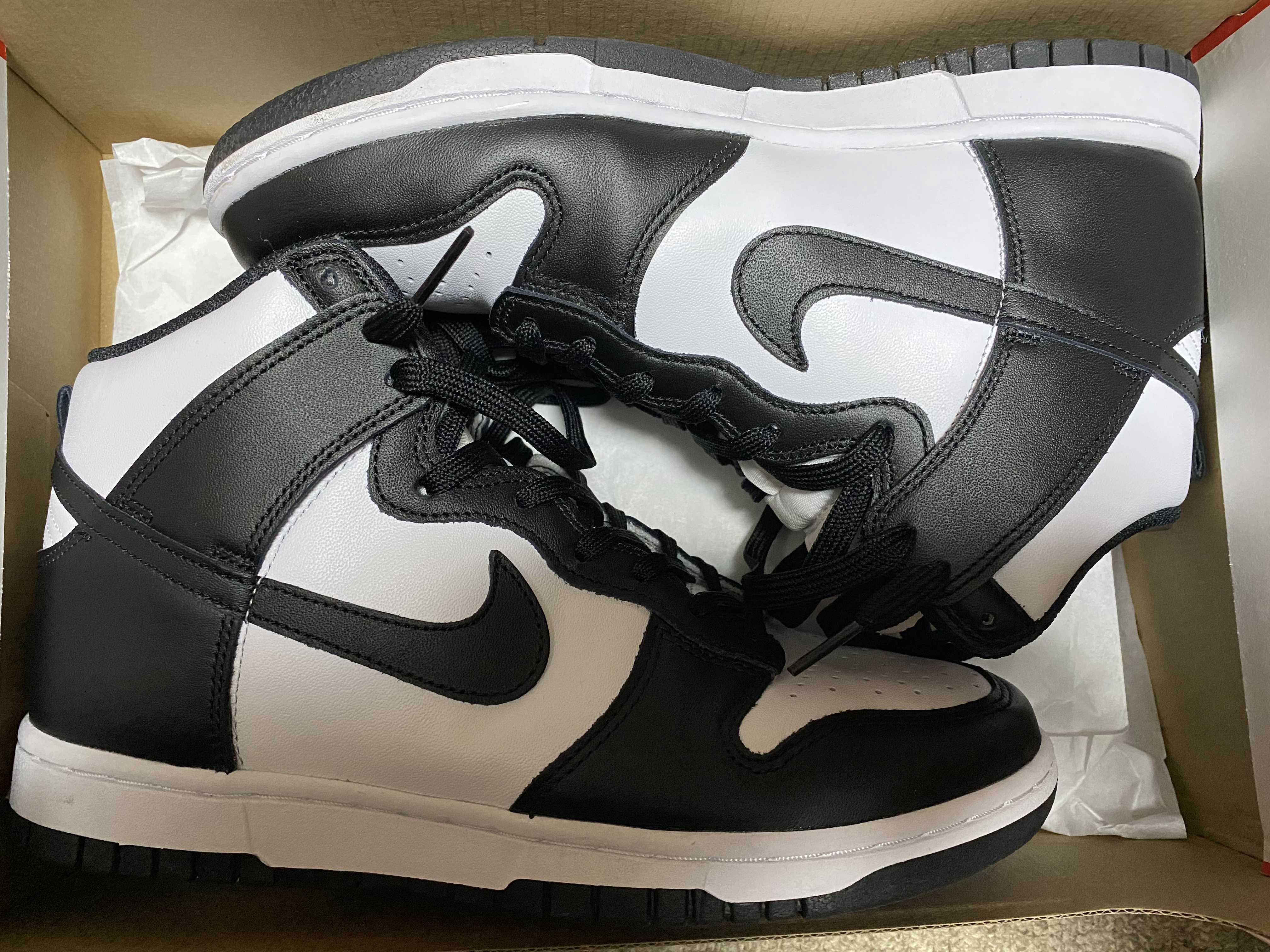 Nike Women's Dunk High "Black and White"
