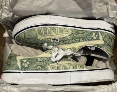 Supreme × Vans Dollar Era "Green"