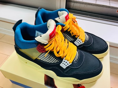 UNION × Nike Air Jordan 4 "Off Noir"