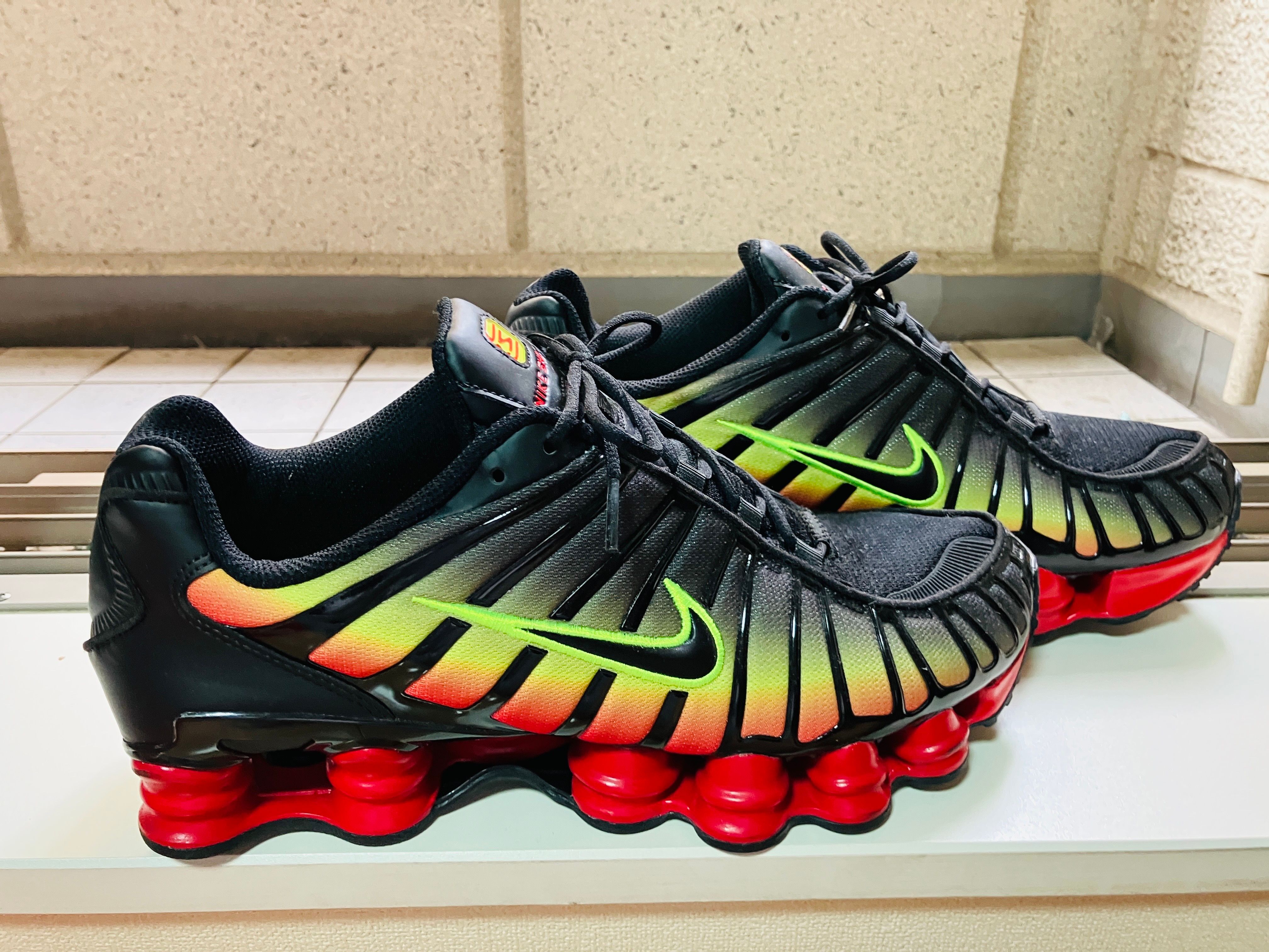 Nike Women's Shox TL "Black and Volt"