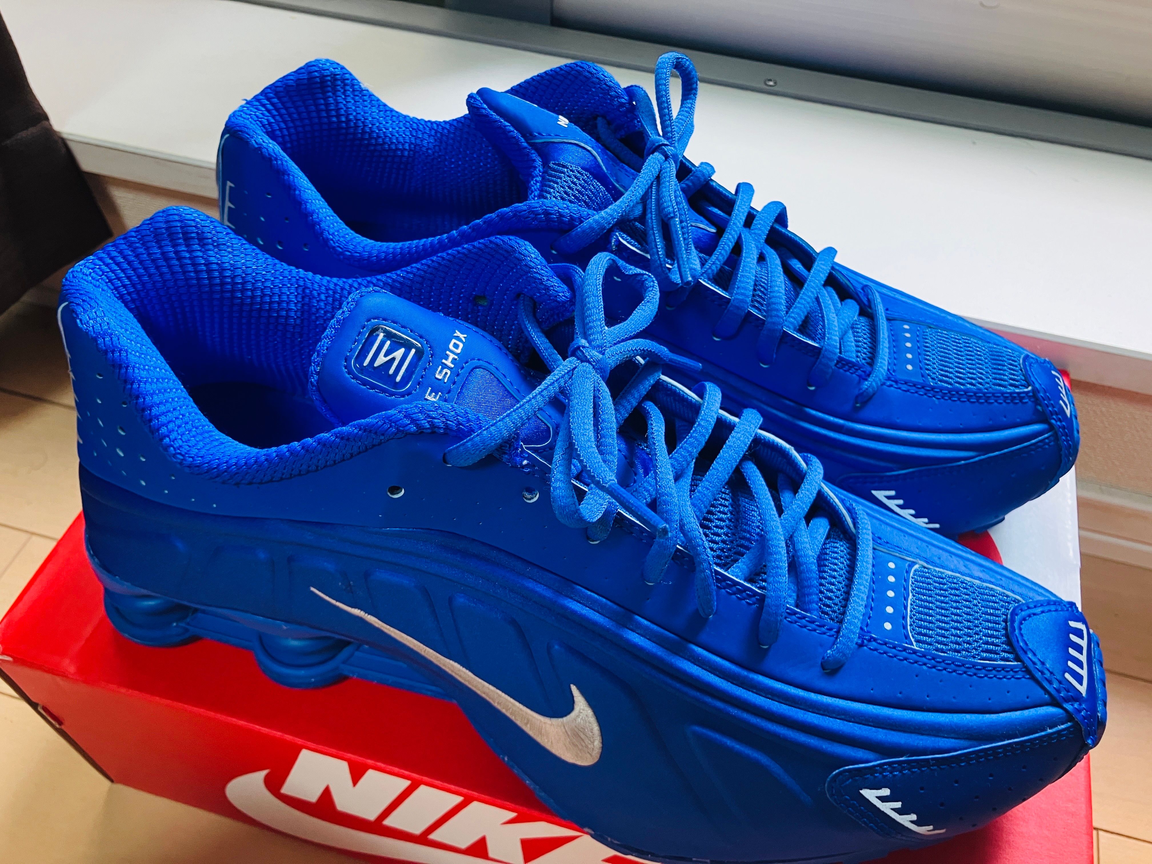 Nike Women's Shox R4 "Racer Blue and Metallic Silver"